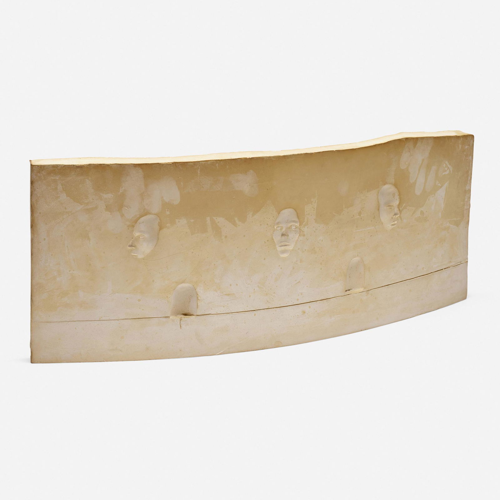 Robert Graham, Untitled (frieze panel): Robert Graham Untitled (frieze panel) c. 1975porcelain 8.625 h × 22.875 w in (22 × 58 cm) LAMA would like to thank the Robert Graham Studio for their assistance in cataloging this