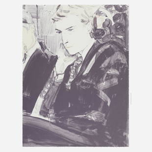 Elizabeth Peyton, Prince WIlliam: Elizabeth Peyton Prince WIlliam 2000 lithograph in colors 24 h × 18 w in (61 × 46 cm) Signed, dated and numbered to lower left '167/350 Elizabeth Peyton 2000'. This work is number 167