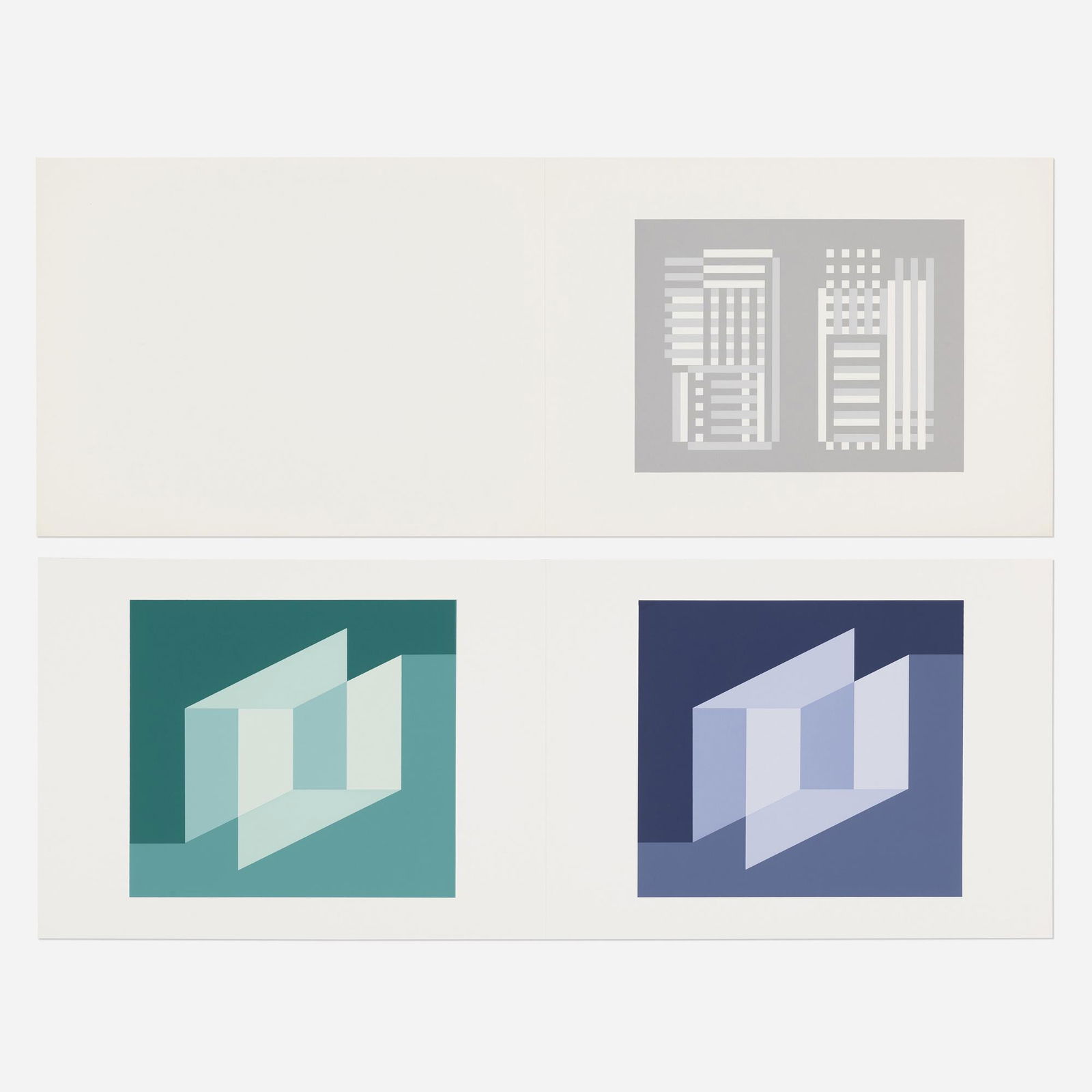 Josef Albers, Folio II / Folder 12; Folio II  ... (1 of 2)