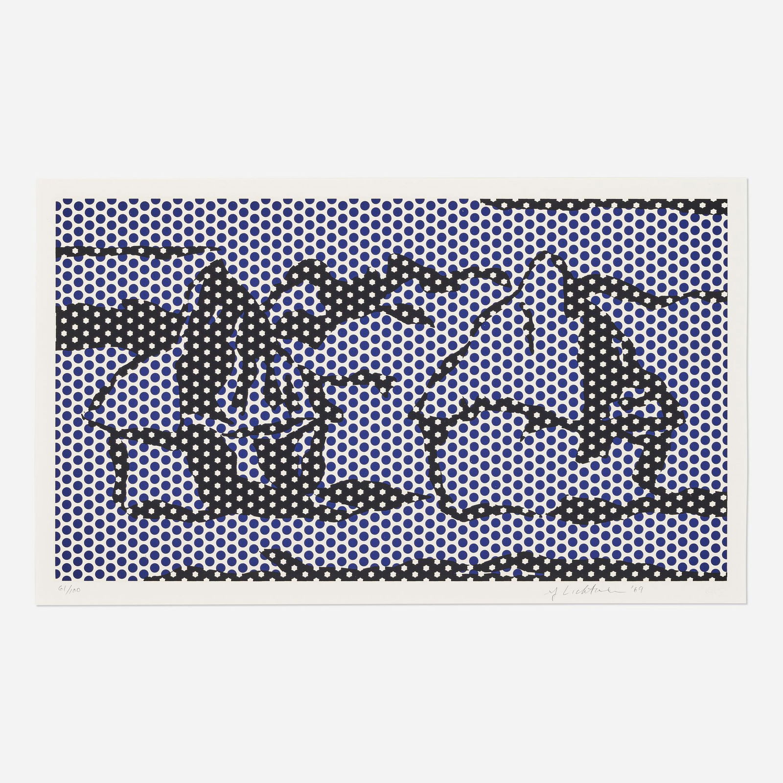 Roy Lichtenstein, Haystack #3 ... (1 of 4)