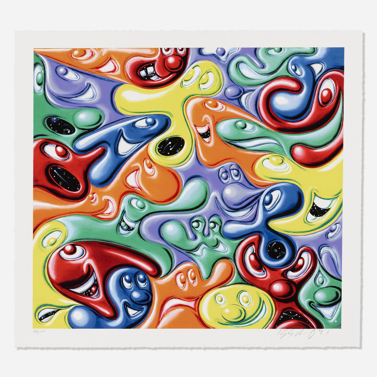 Kenny Scharf, Yummy (1 of 3)