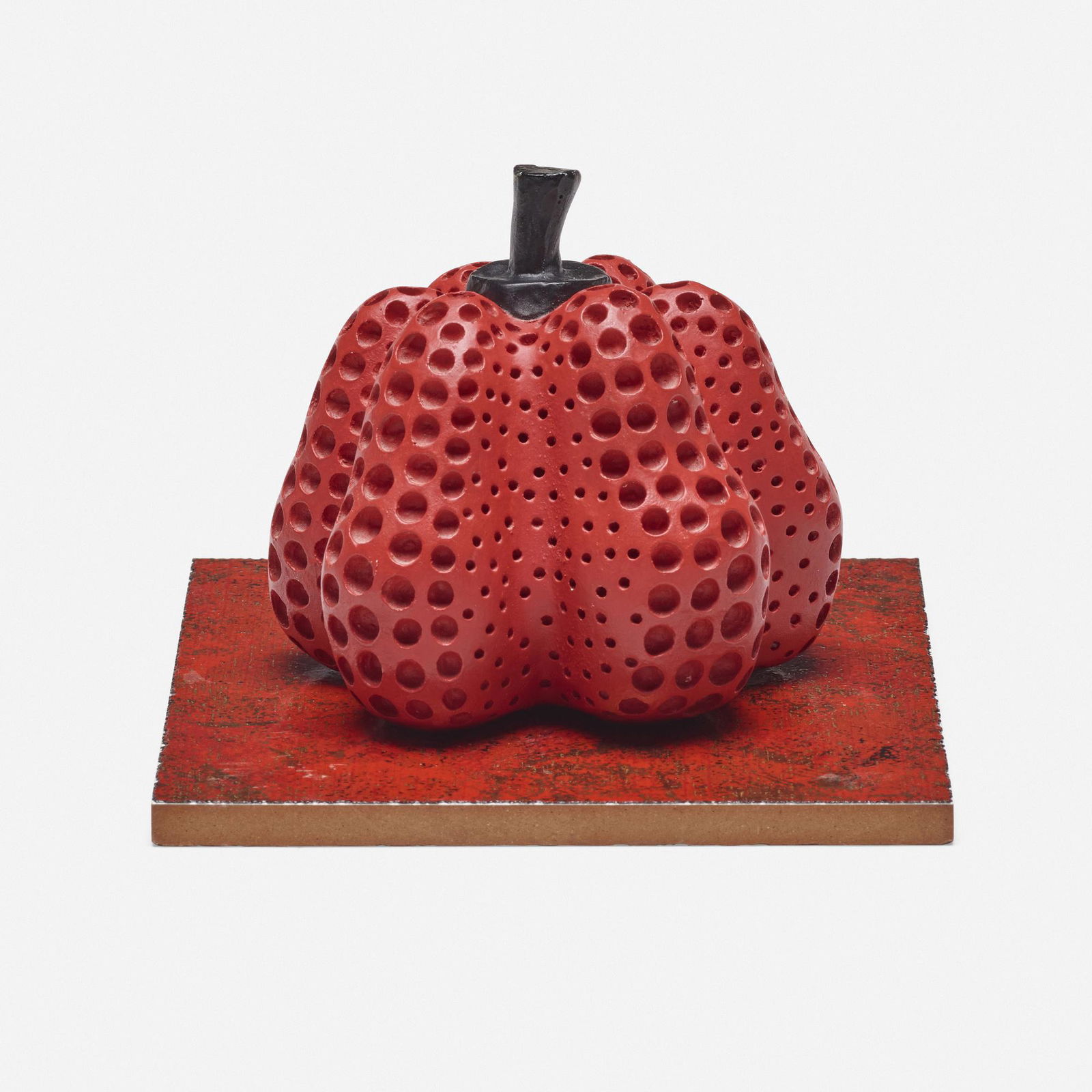 Yayoi Kusama, Red Pumpkin (1 of 4)