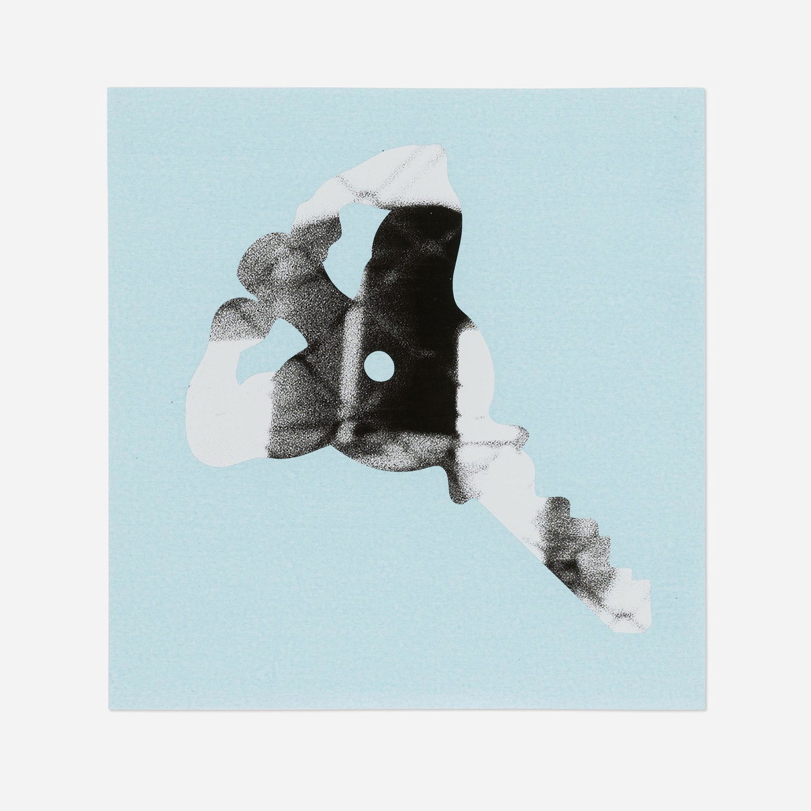 Ned Vena, Untitled ...: Ned Vena Untitled (from the White Columns portfolio) 2014vinyl cut out 8.5 h Ã— 8 w in (22 Ã— 20 cm) Signed, dated and numbered to verso 'Vena 2014 80/100'. This work is number 80 from the edi