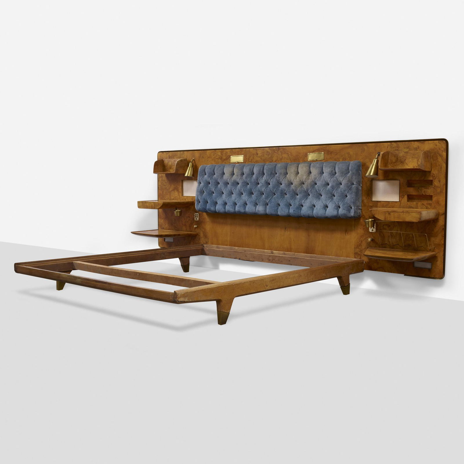 Gio Ponti, Headboard and bedframe from ... (1 of 4)