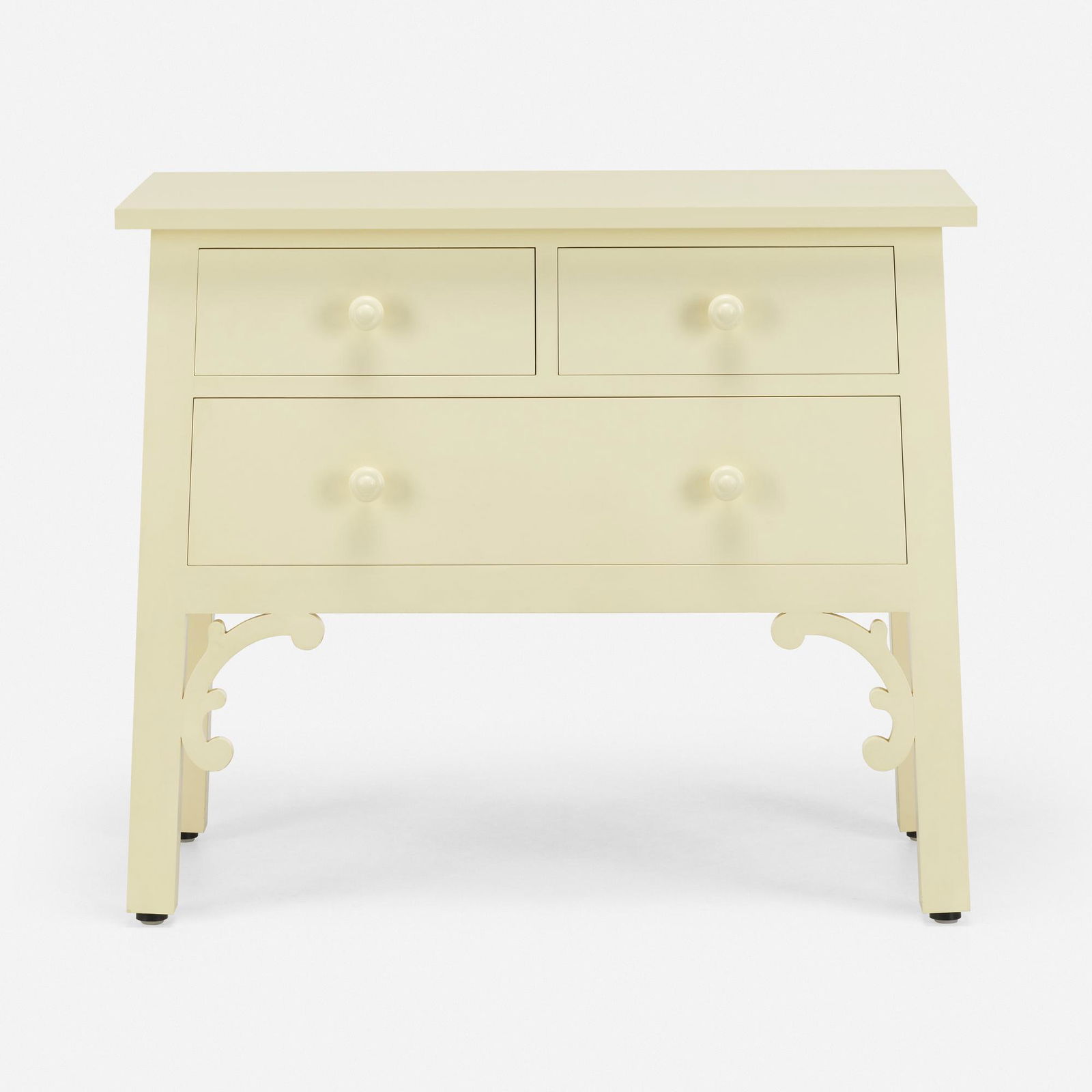 Roy McMakin, Petra/Wong breakfast room server: Roy McMakin Petra/Wong breakfast room server USA, 2000eastern maple and enamel paint 34.25 h Ã— 40 w Ã— 20 d in (87 Ã— 102 Ã— 51 cm) Provenance: Acquired directly from the art