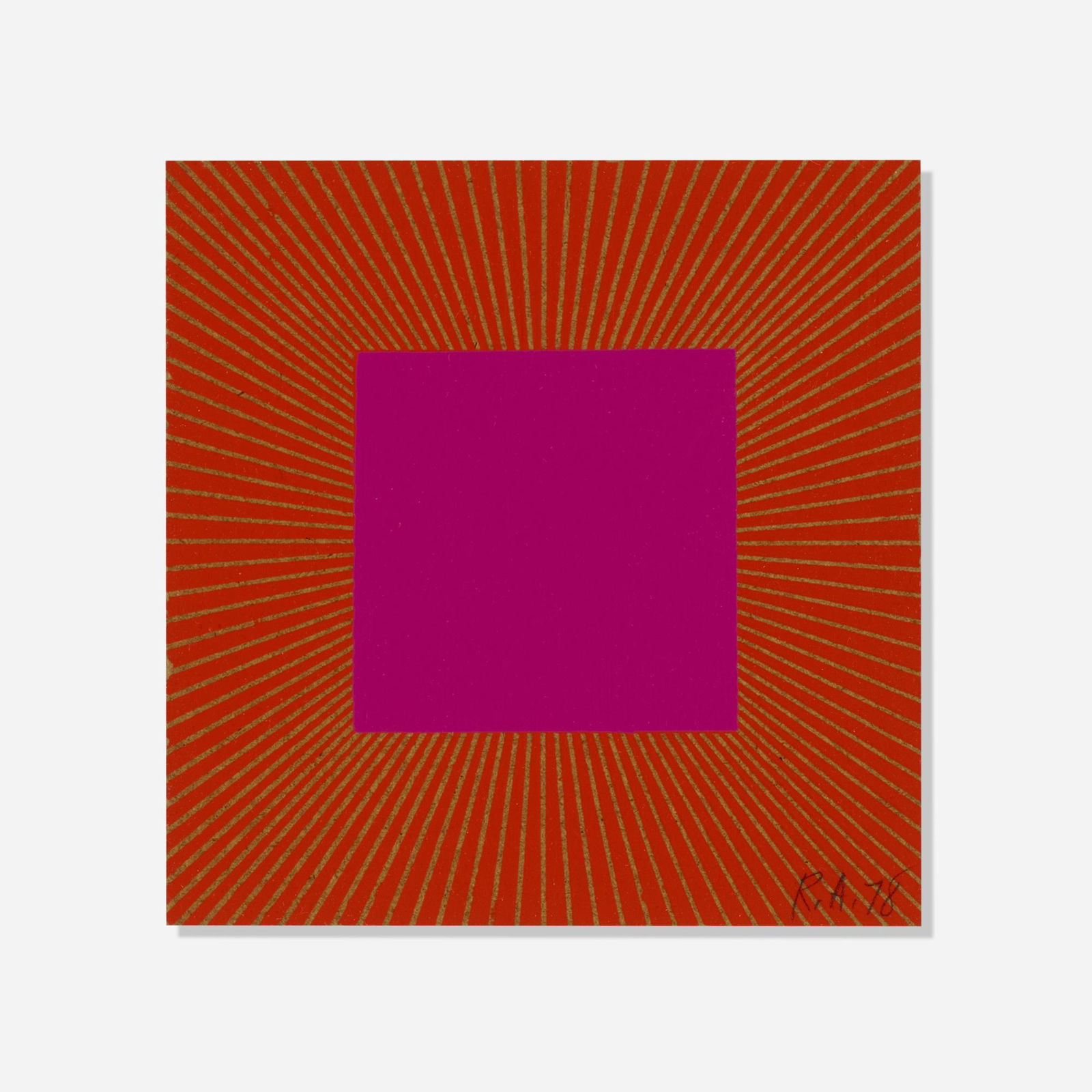 Richard Anuszkiewicz, Untitled (Annual Edition) (1 of 4)