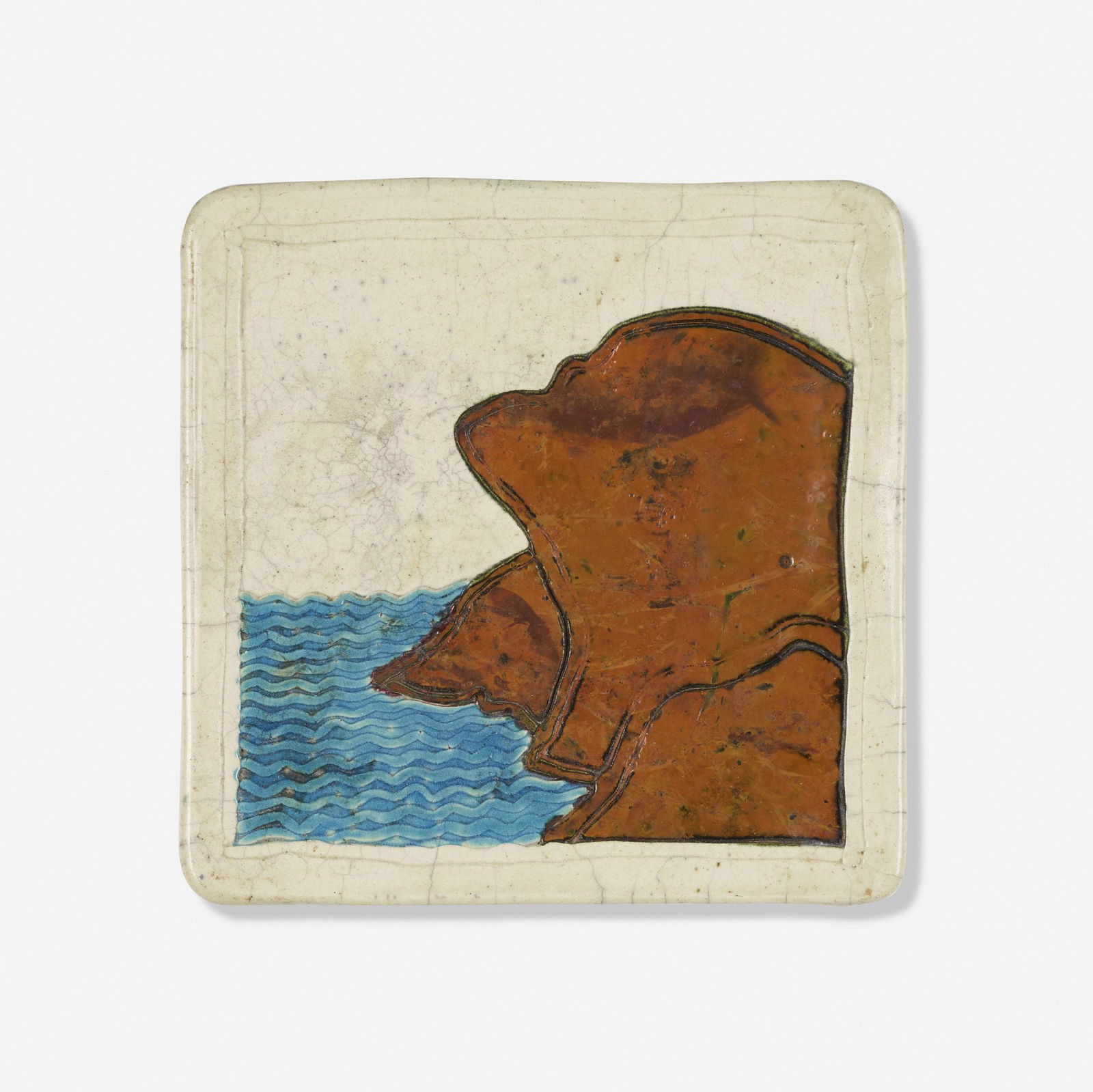 Wayne Higby, Wall-hanging plate (1 of 4)