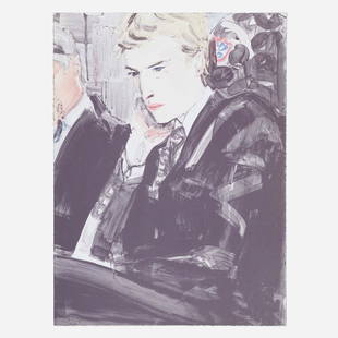 Elizabeth Peyton, Prince William: Elizabeth Peyton Prince William 2000lithograph in colors 24 h x 18 w in (61 x 46 cm) Signed, dated and numbered to lower left '180/350 Elizabeth Peyton 2000'. This work is number 180 from the