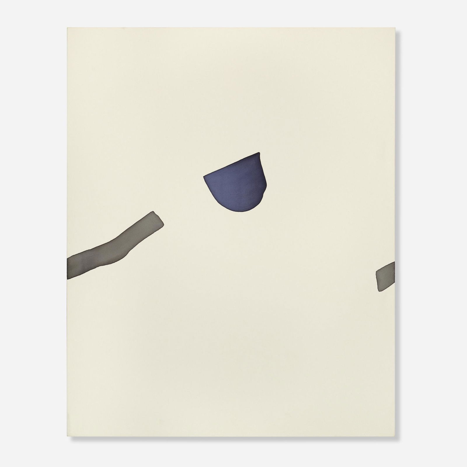 Landon Metz, Untitled: Landon Metz Untitled 2014dye on canvas 80 h x 64 w in (203 x 163 cm) Signed and dated to verso 'L.M.14'. Provenance: Retrospective Gallery, Hudson, NY | Private Collect