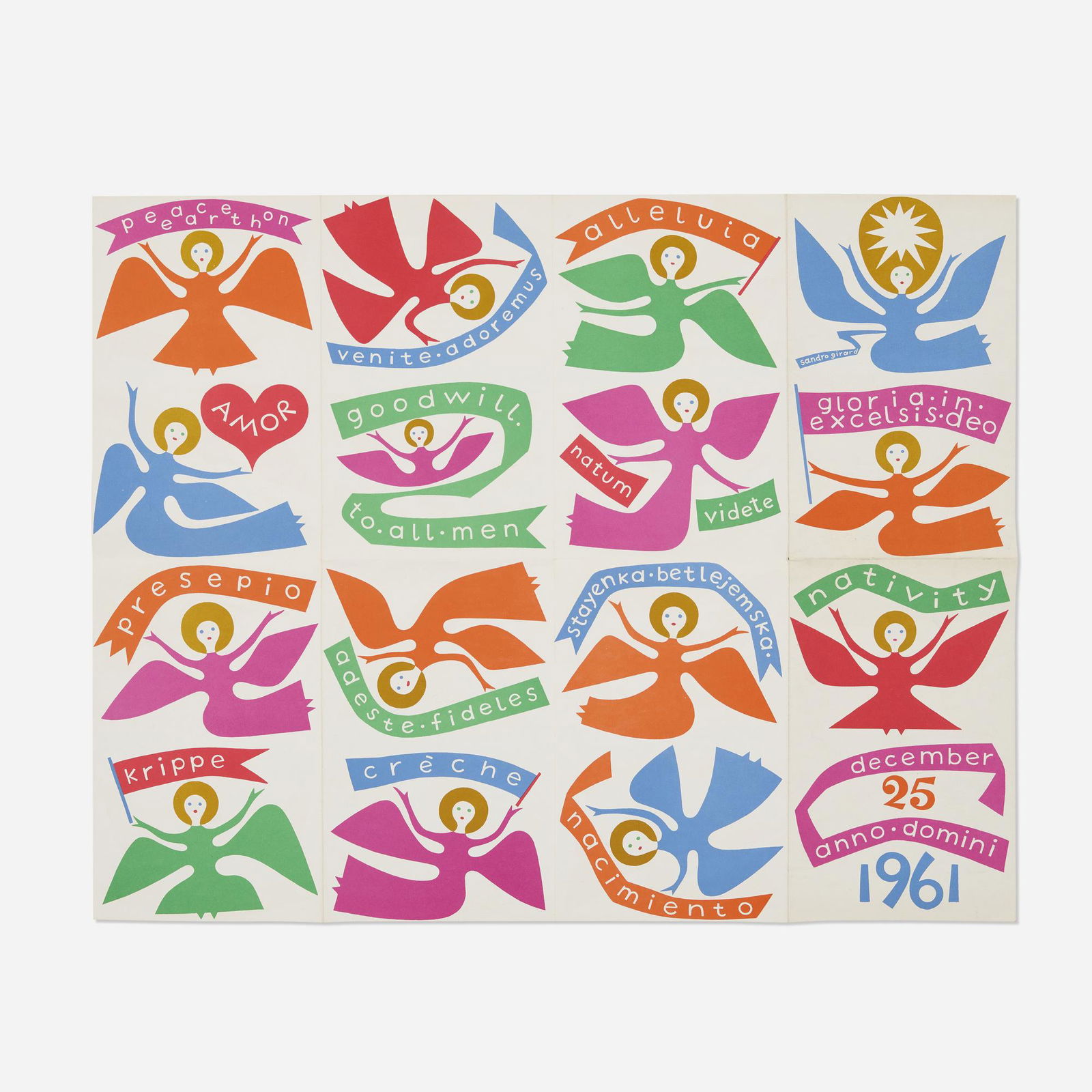 Alexander Girard, The Nativity exhibition ... (1 of 4)