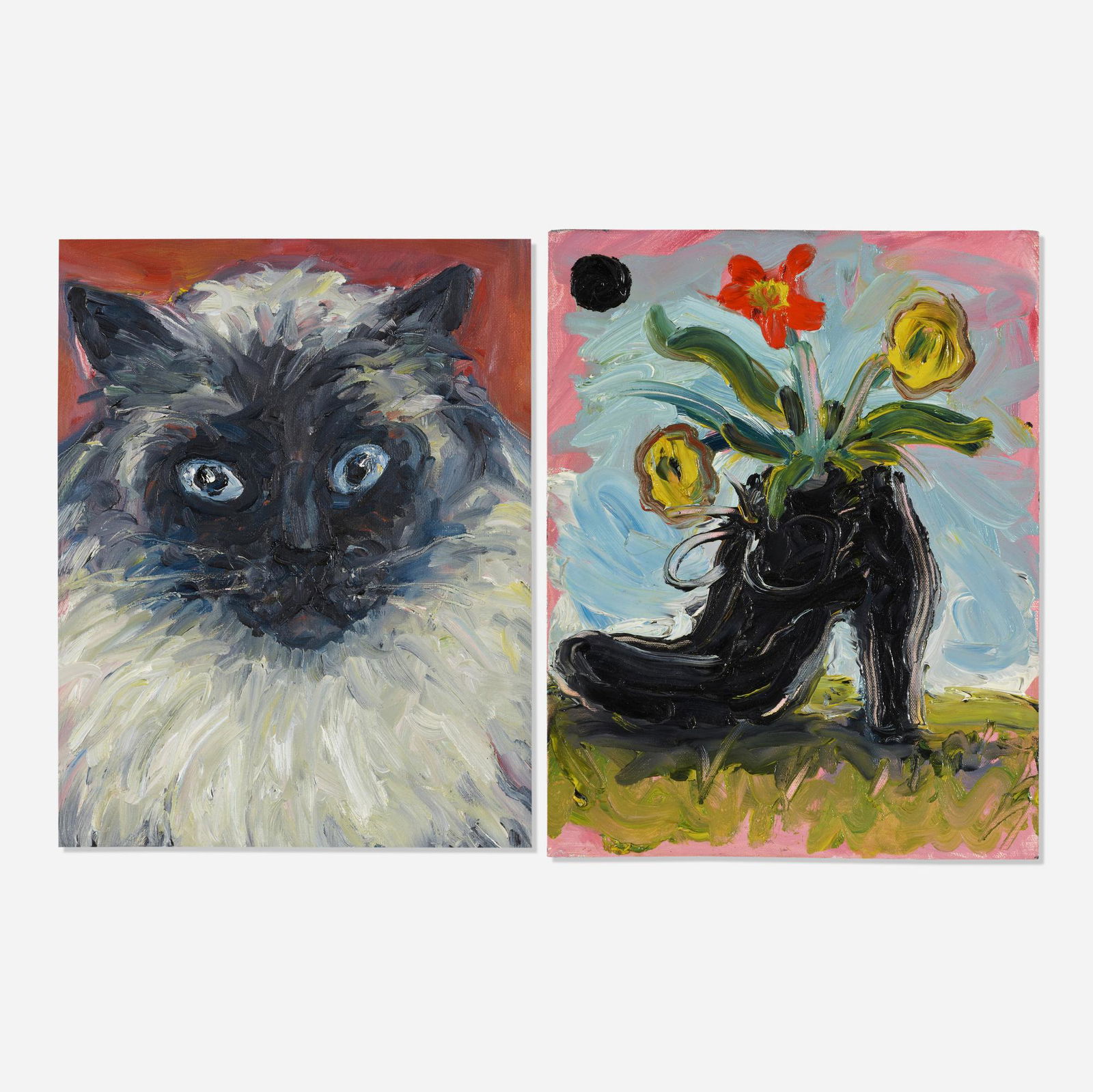 Chuck Connelly, Untitled (Cat) ... (1 of 3)