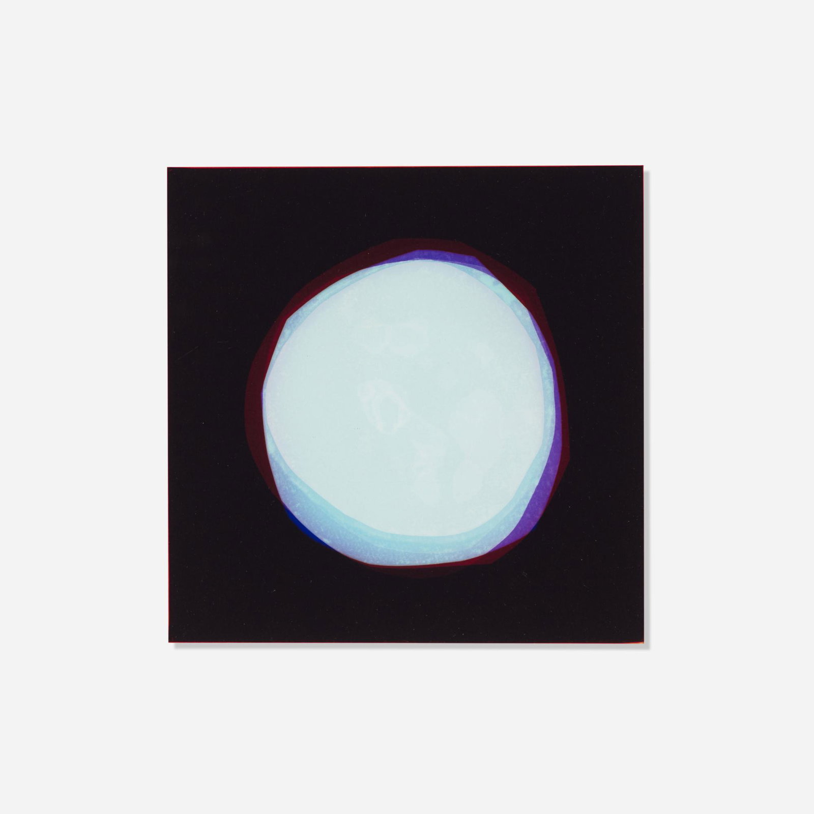 Liz Nielsen, Untitled (from the Moons series): Liz Nielsen Untitled (from the Moons series) 2015 unique chromogenic print image: 9.25 h x 9.25 w in (23 x 23 cm) sheet: 11 h x 13 w in (28 x 33 cm) Provenance: Danziger Gal