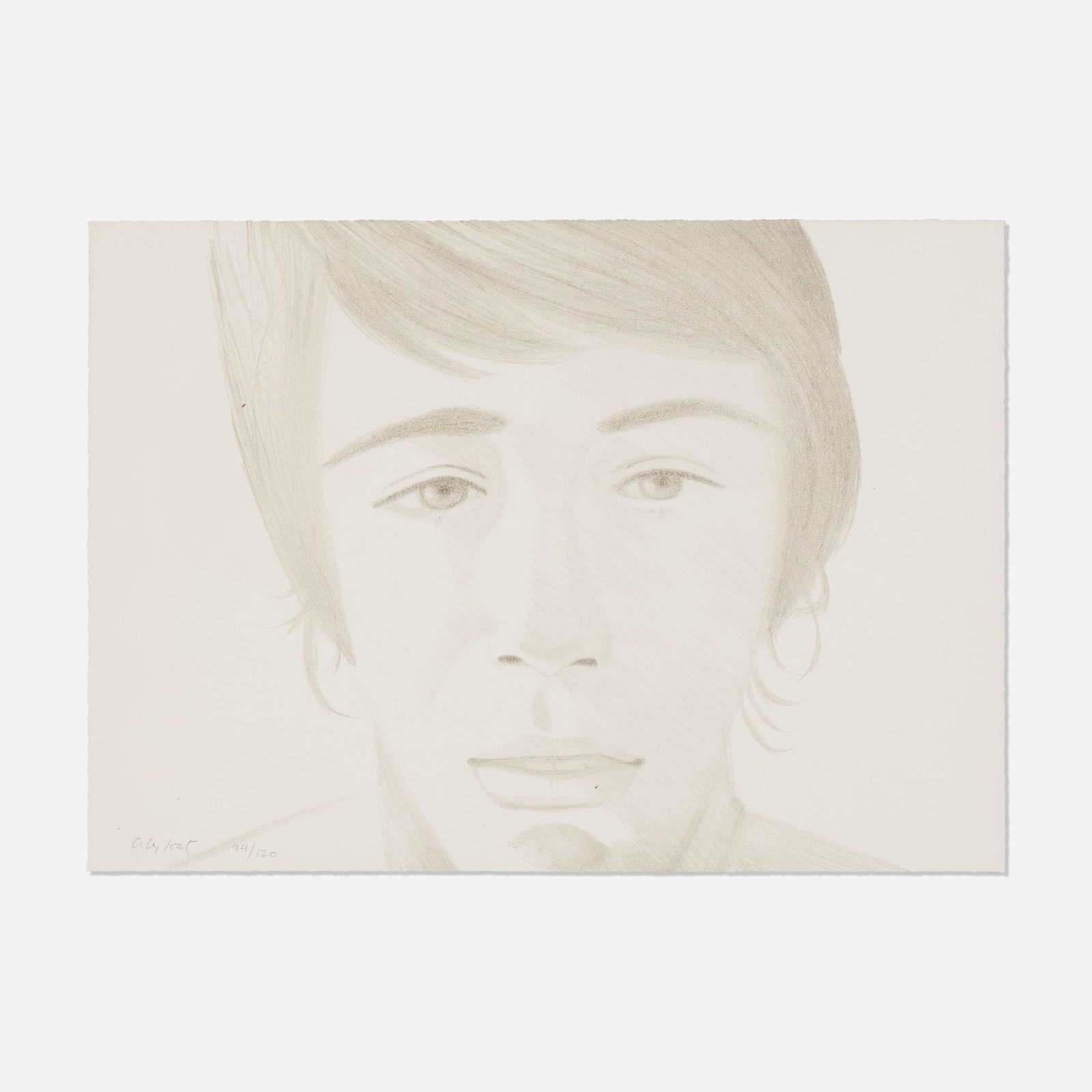 Alex Katz, Vincent (1 of 3)