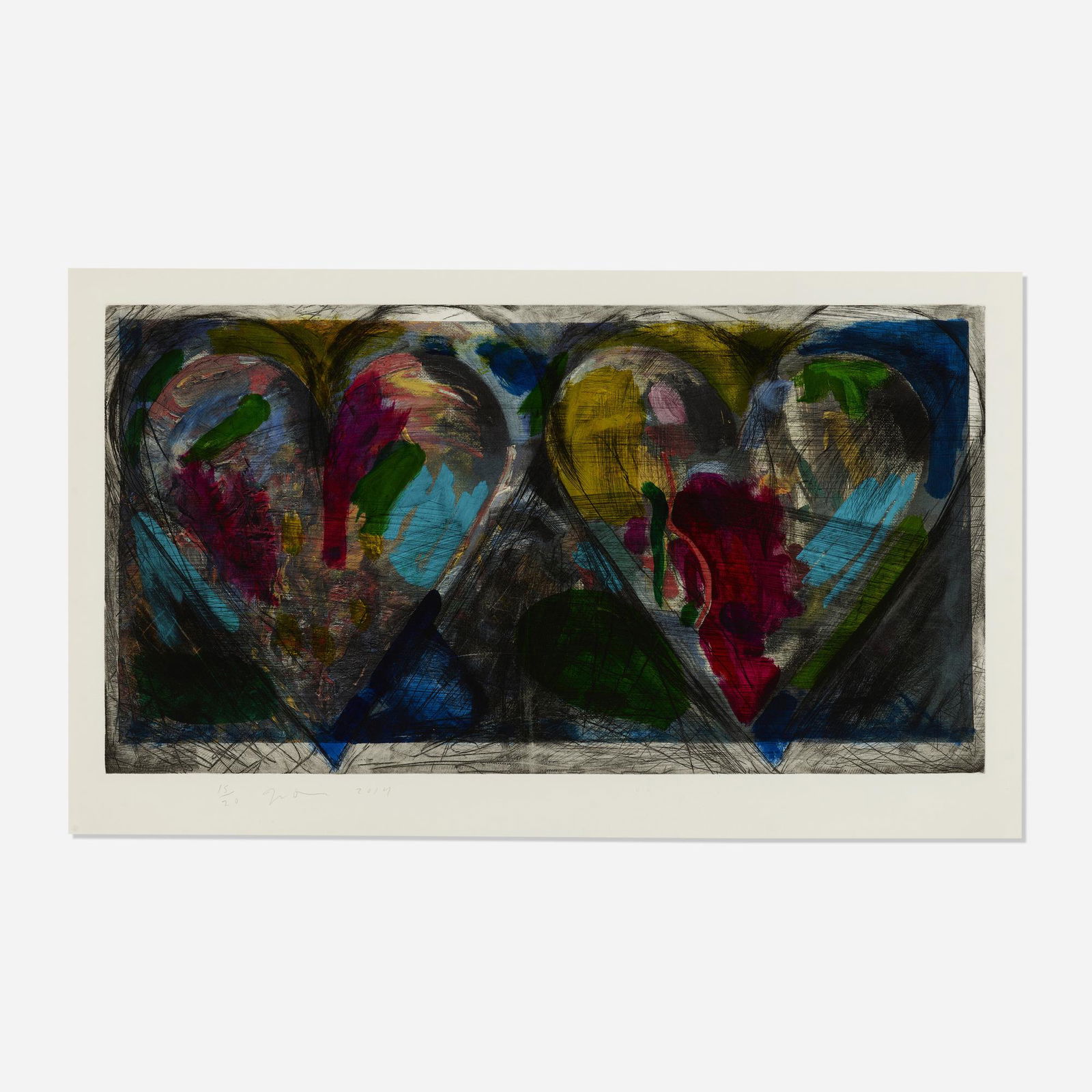 Jim Dine, Blue Points (1 of 4)