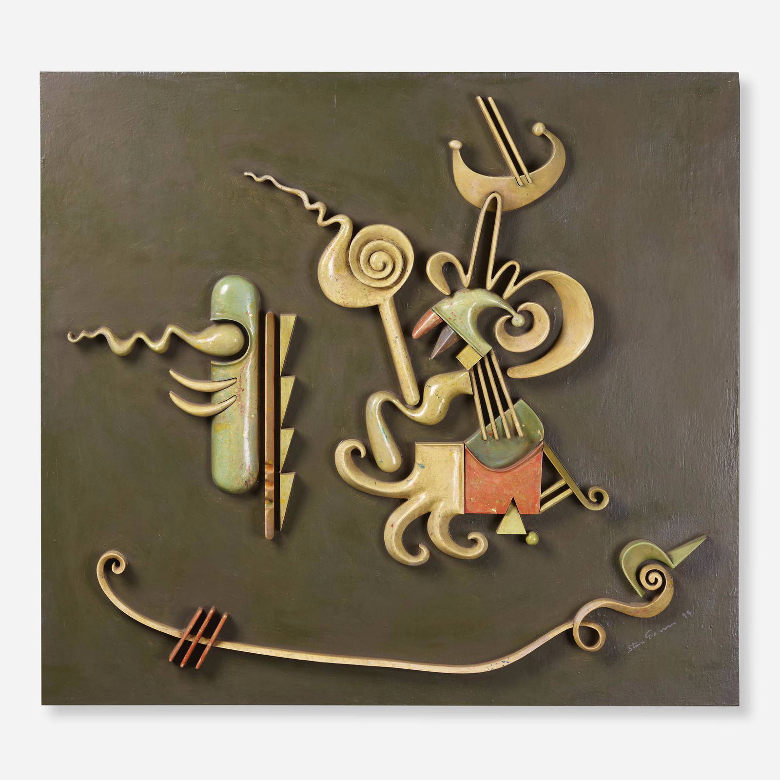 Stan Dann, The Garden Auction