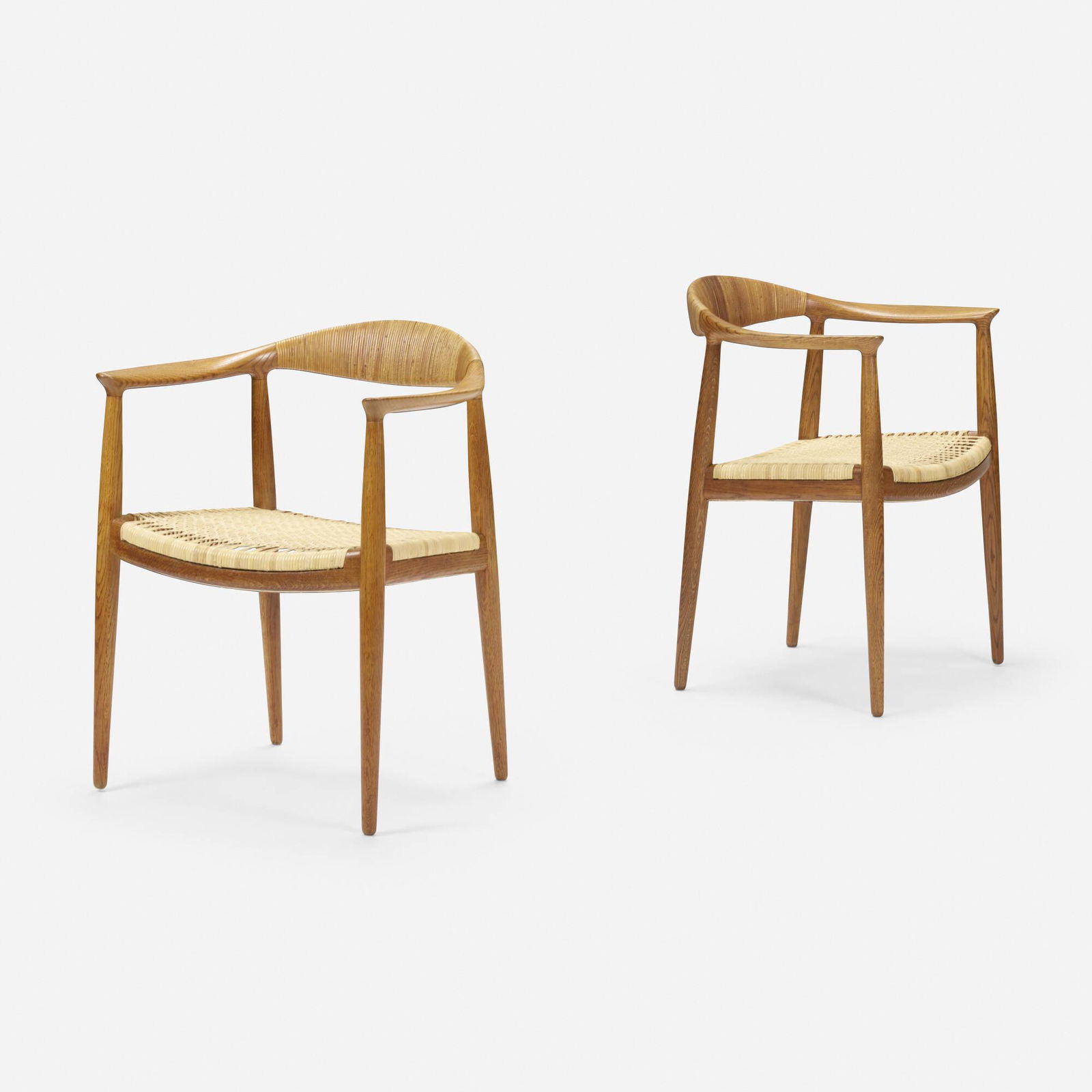 Hans J. Wegner, The Chairs, pair (1 of 6)