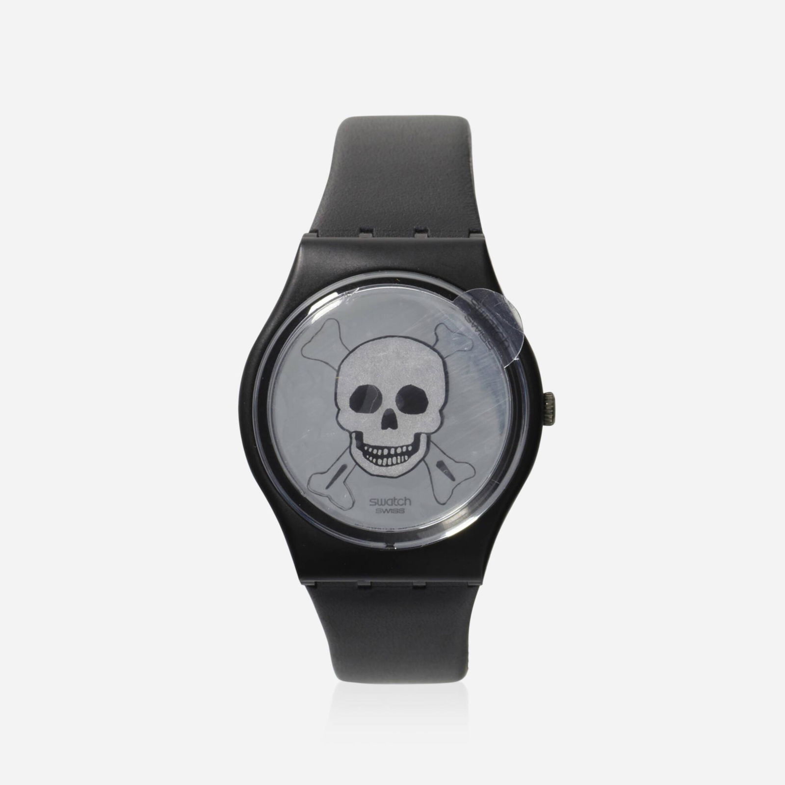 Ivan Navarro for Swatch, You Stop You Die GZ225: Ivan Navarro for Swatch You Stop You Die Swatch Special GZ225 in special packaging Numbered to limited special packaging '614/777'. This special packaging is number 614 from the edition of 777. Date:
