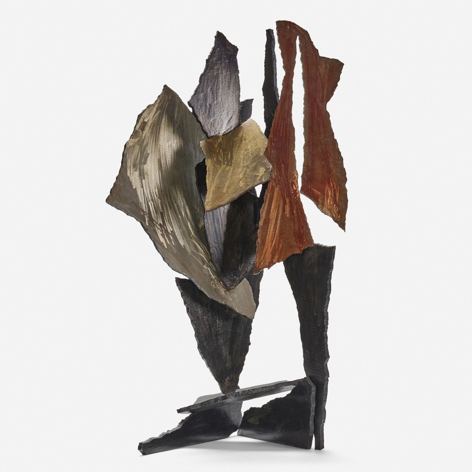 Arthur Gibbons, Spae: Arthur Gibbons Spae 1988painted steel 67.75 h x 38.5 w x 28.5 d in (172 x 98 x 72 cm) Provenance: Andre Emmerich Gallery Inc., New York | Private Collection | Thence by descen