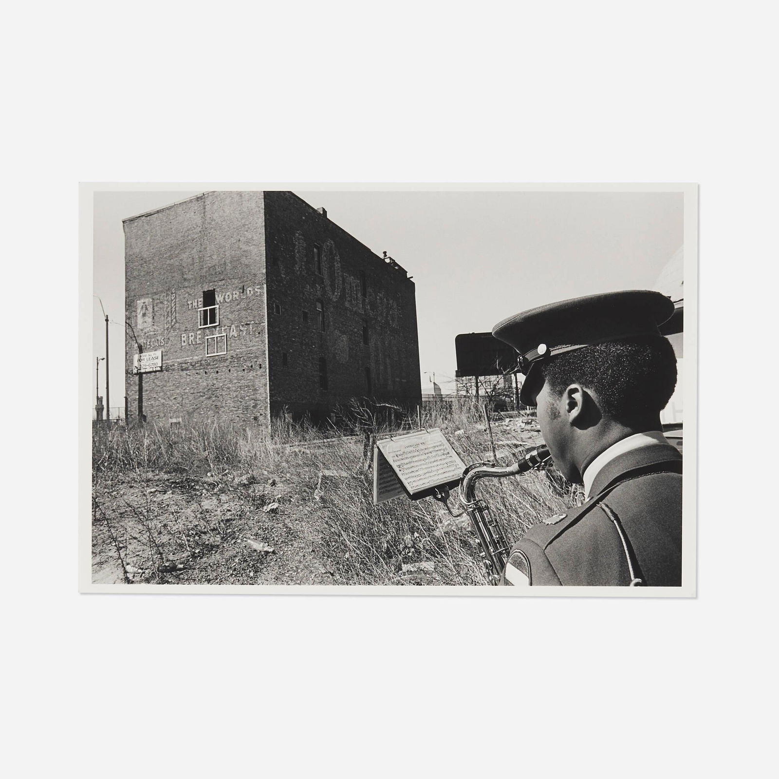 Eugene Richards, Americans We, Boston: Eugene Richards Americans We, Boston 1994gelatin silver print image: 8.75 h x 13 w in (22 x 33 cm) sheet: 11 h x 14 w in (28 x 36 cm) Signed and titled to verso 'Americans We, Boston Eugene