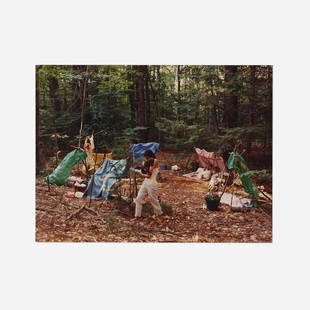 Justine Kurland, Puppy Love: Justine Kurland Puppy Love 1999 C-print sight: 29.5 h x 39.5 w in (75 x 100 cm) Signed and numbered to gallery label on verso 'J. Kurland 4/6'. This work is number 4 from the edition of 6. 