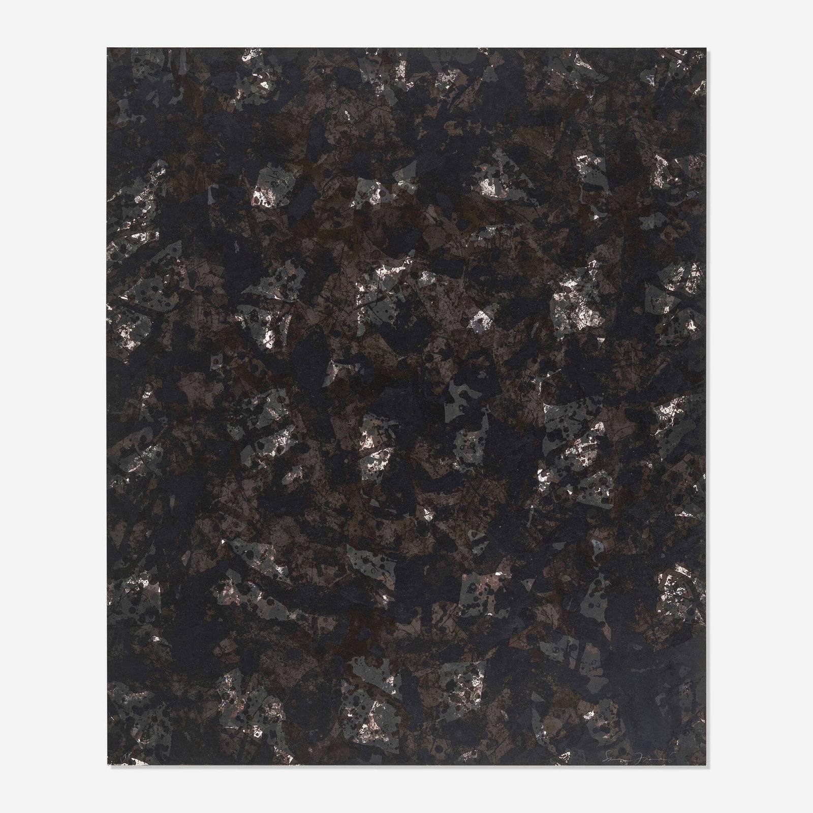 Sam Francis, Indigo Wood (SF-287) (1 of 3)