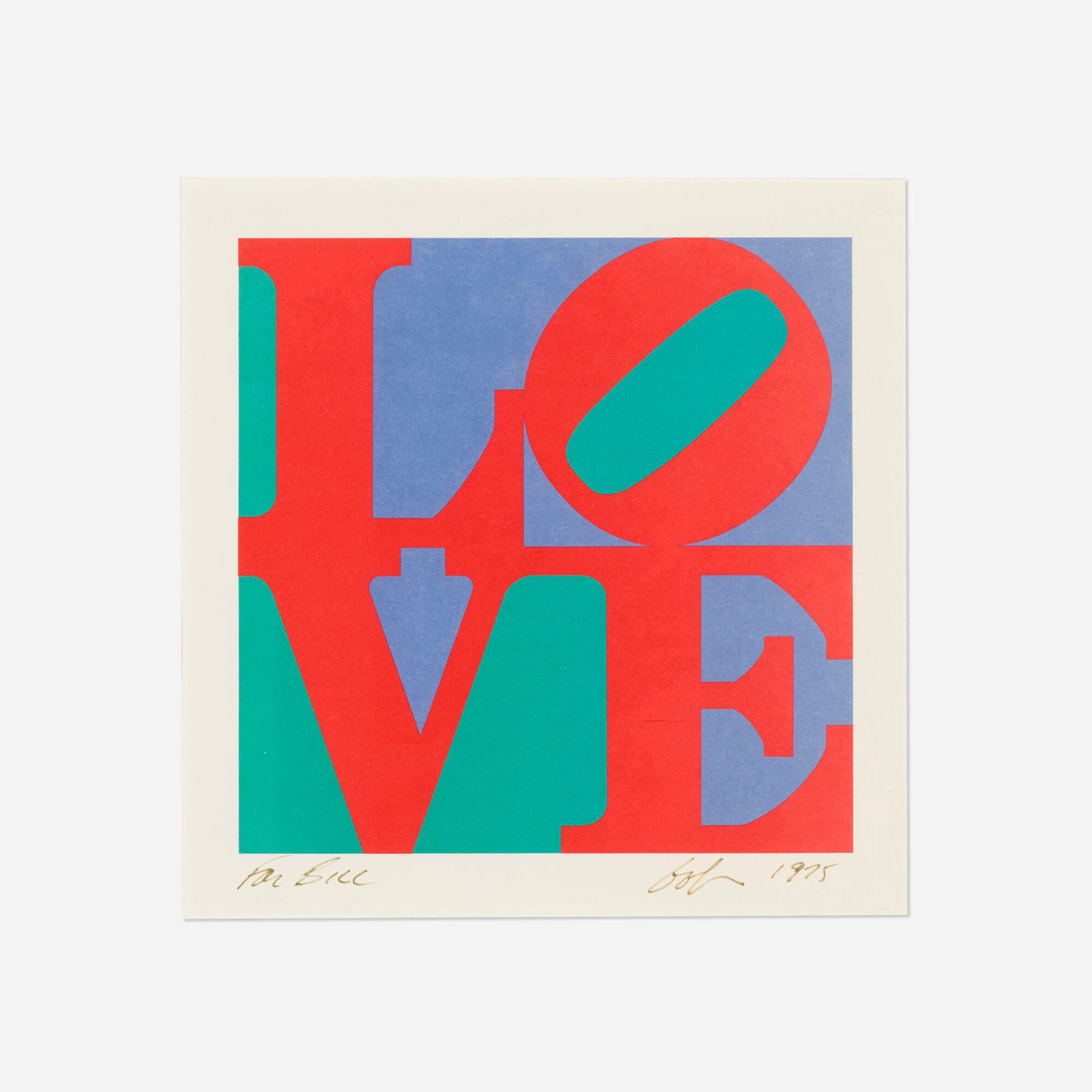 Robert Indiana, The Philadelphia Love (1 of 4)