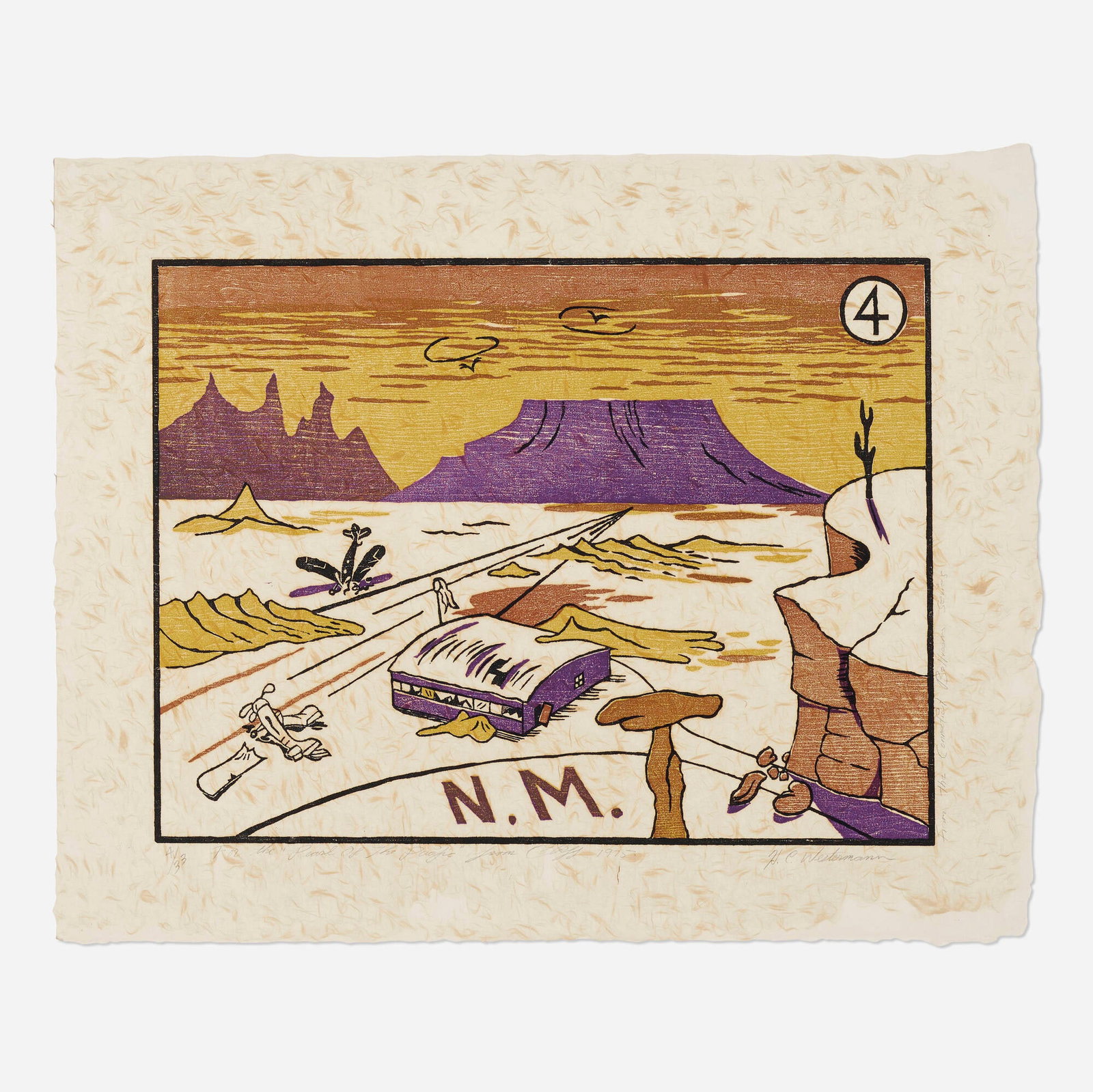 H.C. Westermann, Deserted Airport, N.M. (1 of 4)