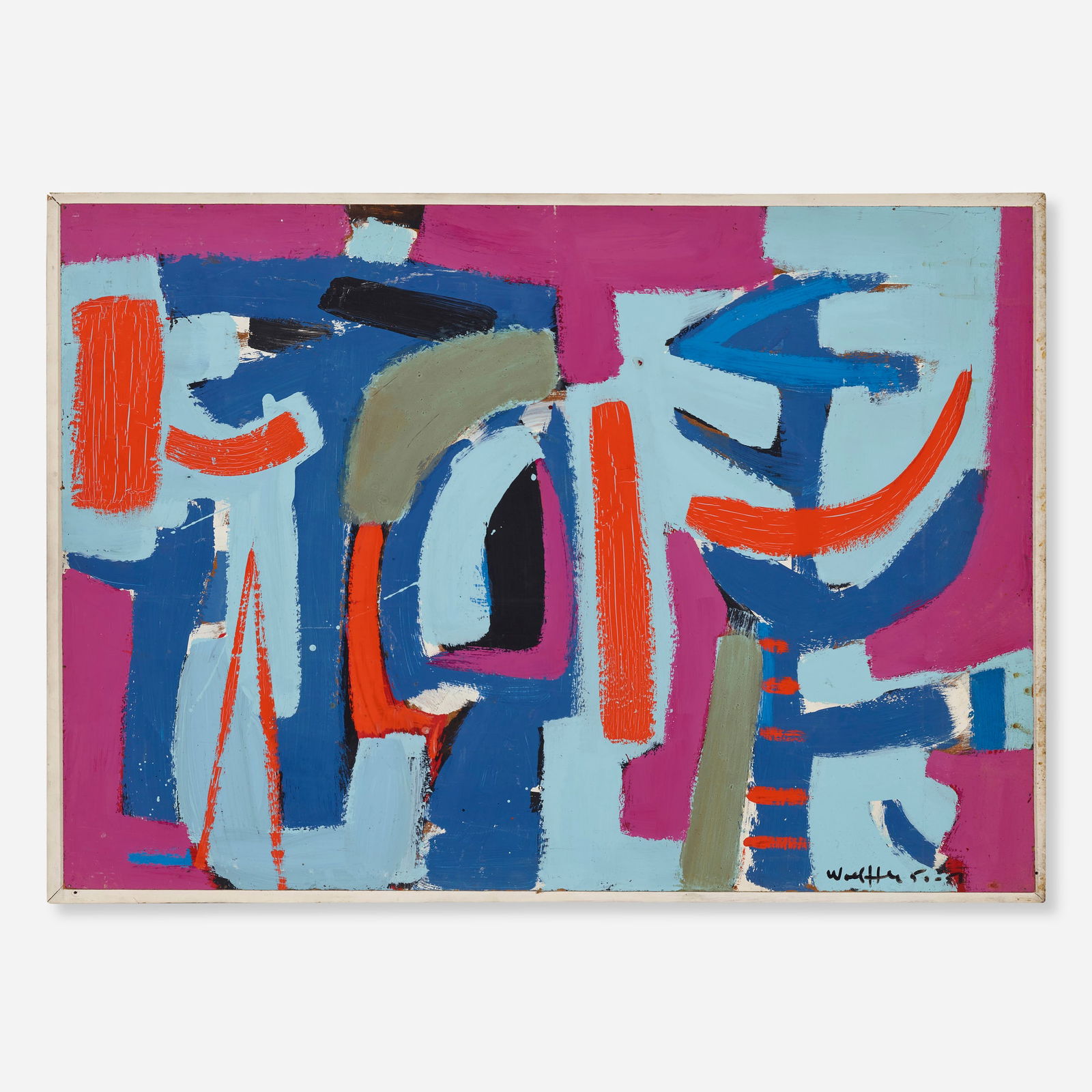 Emerson Woelffer, The Embrace (1 of 4)