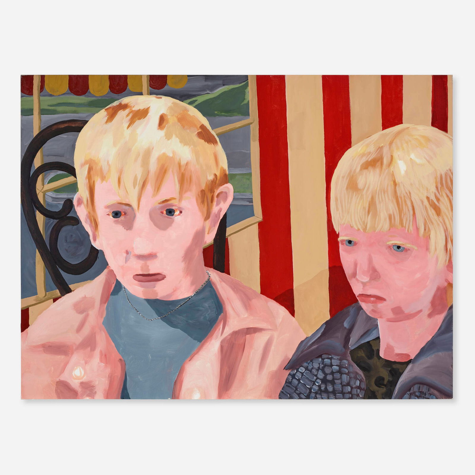 Brian Calvin, In Young Minds: Brian Calvin In Young Minds 2000acrylic on canvas 36 h x 48 w in (91 x 122 cm) Signed, titled and dated to verso 'Brian Calvin In Young Minds 2000'. Provenance: Marc Fo