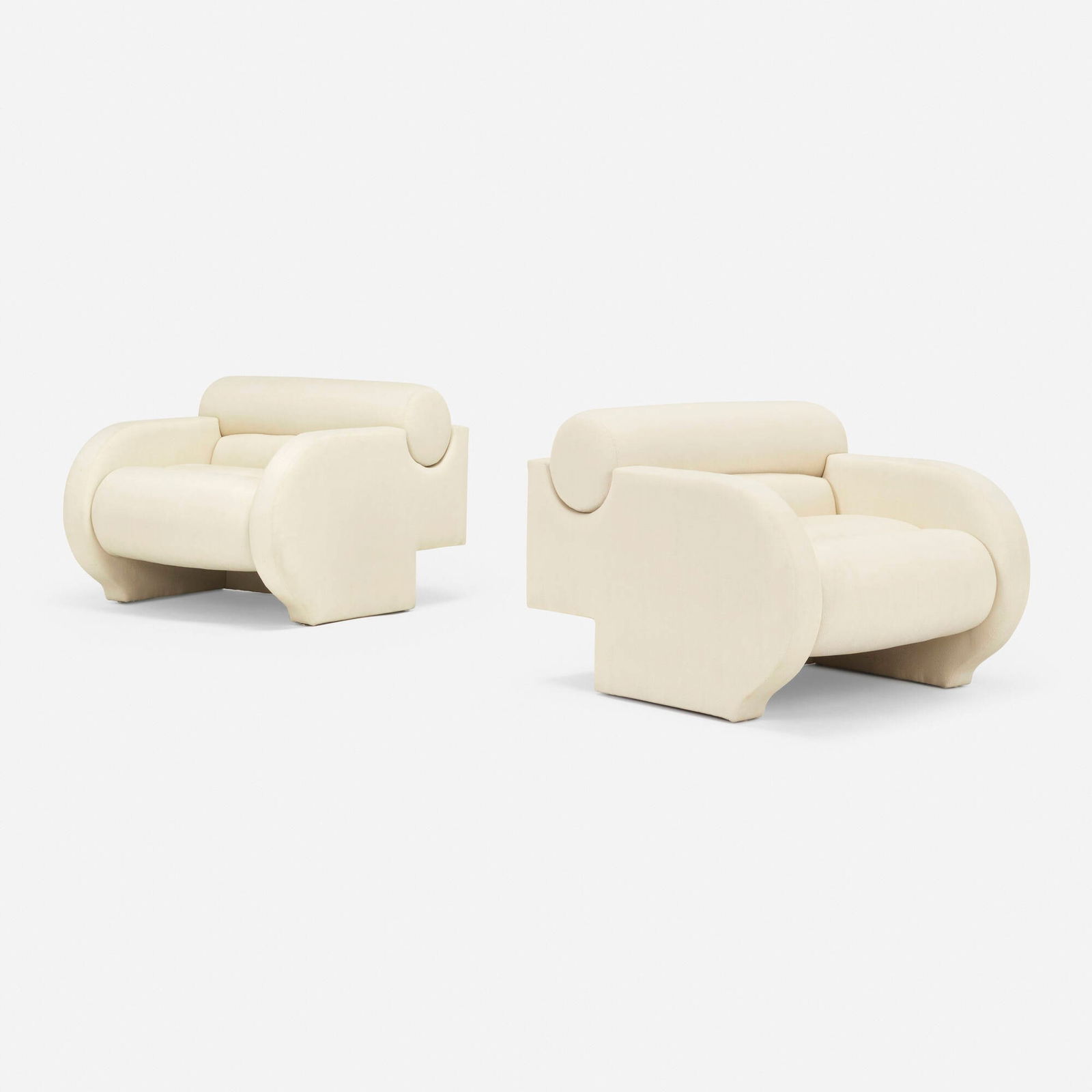 Vladimir Kagan, Chairs, pair (1 of 5)