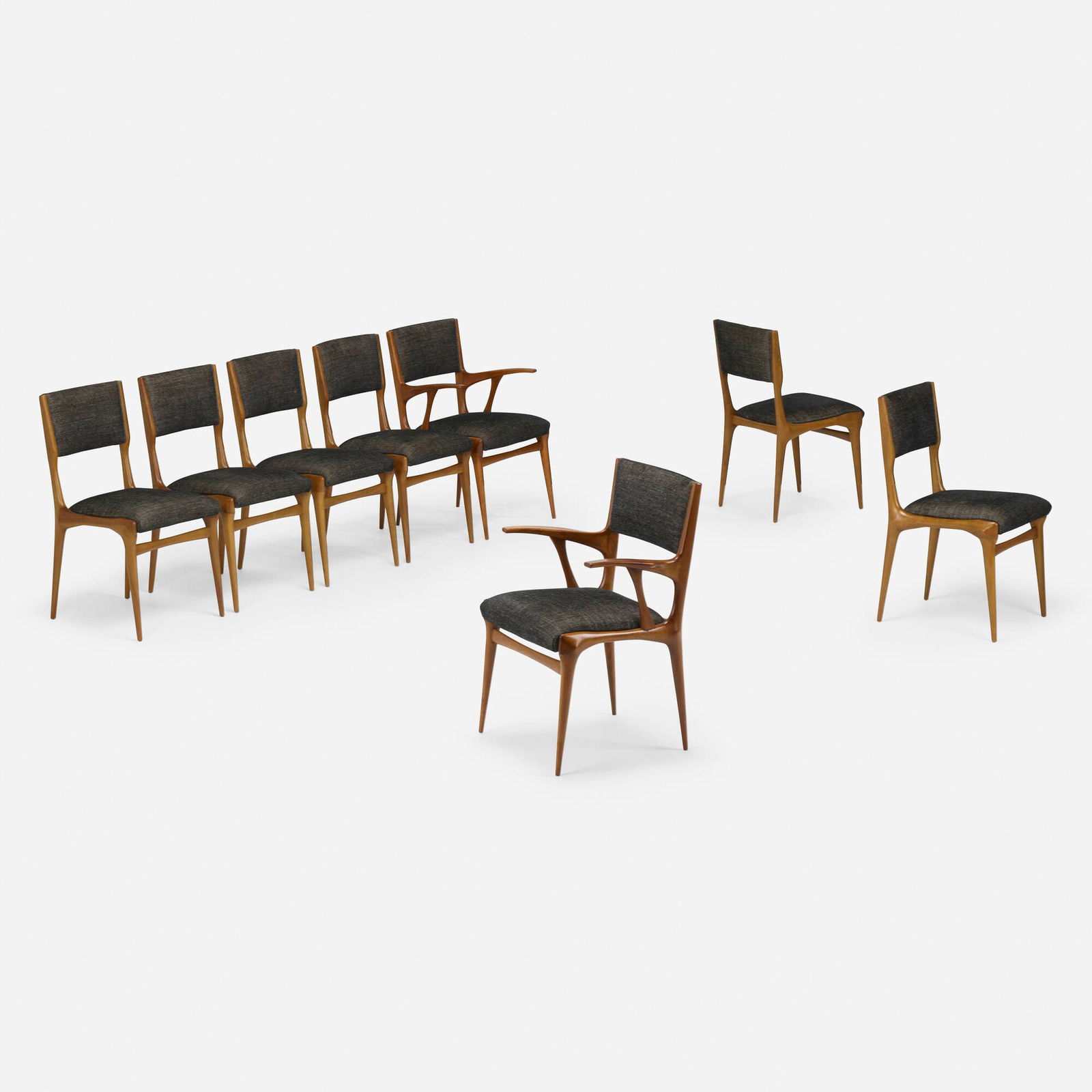 Carlo de Carli, Dining chairs model 671 (1 of 6)