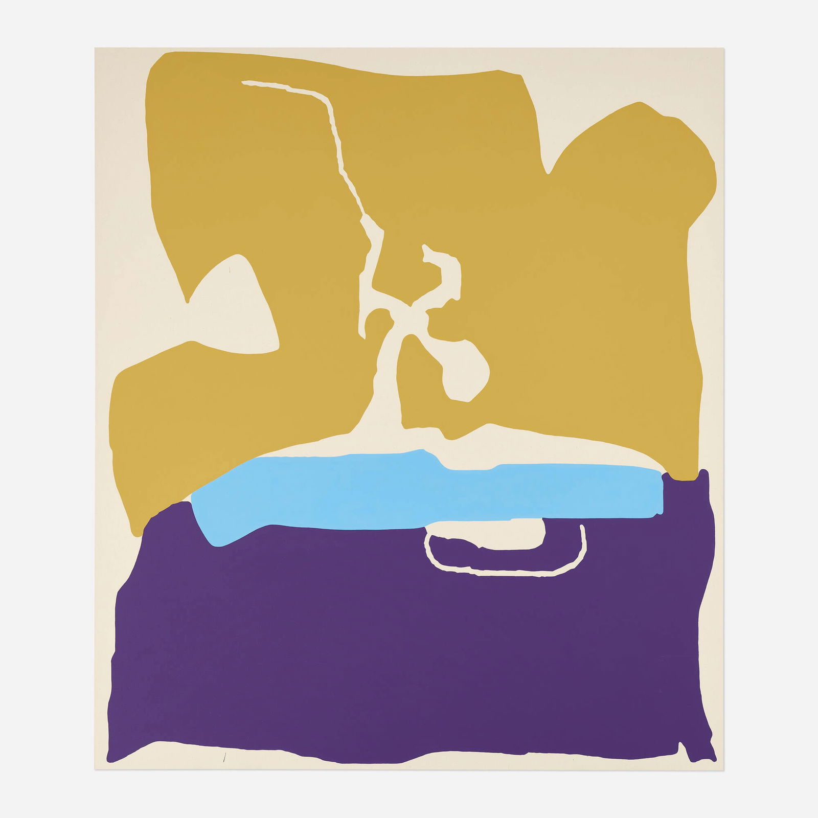 Monique Prieto, Reflection: Monique Prieto Reflection 2003acrylic on canvas 96 h x 84 w in (244 x 213 cm) Provenance: ACME Gallery, Los Angeles | Private Collection This work will shi