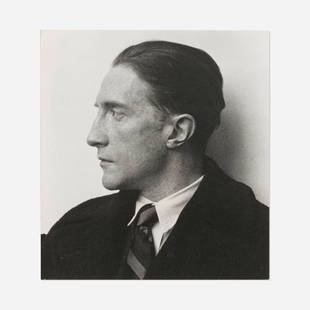 Alfred Stieglitz, Marcel Duchamp: Alfred Stieglitz Marcel Duchamp 1923 / printed c. 1982gelatin silver print 6.875 h x 6.25 w in (17 x 16 cm) Descriptive label to verso '32. Marcel Duchamp, 1923 (exh. 70)'. This work was to be