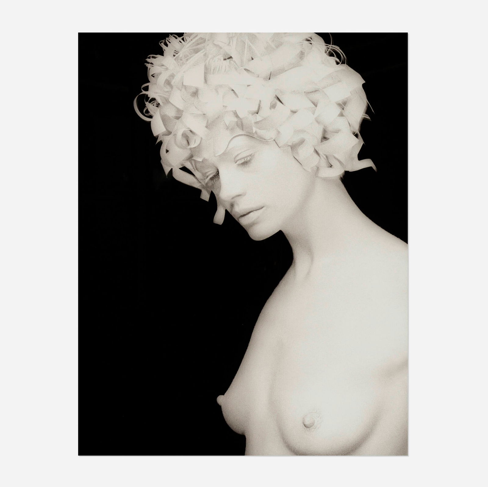 Leonard Nimoy, White Portrait (1 of 4)