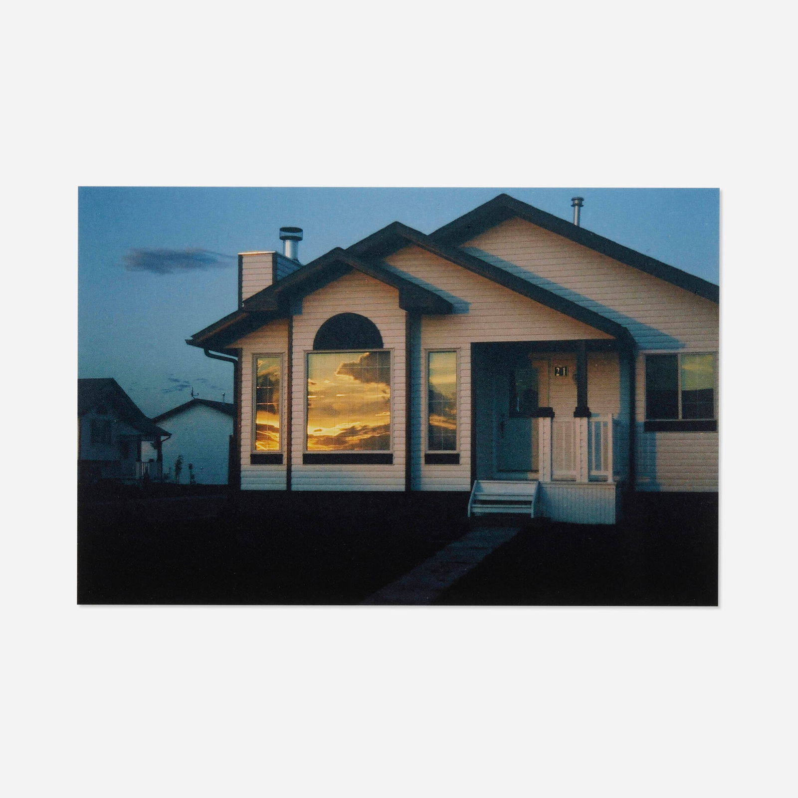 Tim Davis, Untitled (Sunset): Tim Davis Untitled (Sunset) 2001C-print image: 3.625 h x 5.625 w in (9 x 14 cm) sheet: 4 h x 6 w in (10 x 15 cm) Signed, titled, dated and numbered to verso 'Tim Davis 2001 3/10 Untitled (S