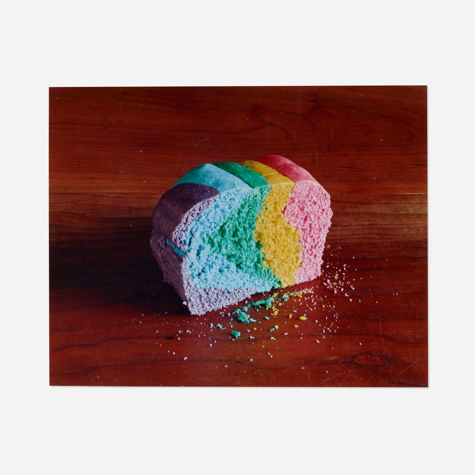Tim Davis, Rainbow Bread: Tim Davis Rainbow Bread (from the Voidfill/Vanitas series) 2006C-print 8 h x 10 w in (20 x 25 cm) Signed and numbered to verso 'Tim Davis 188/500'. This work is number 188 from the edition of