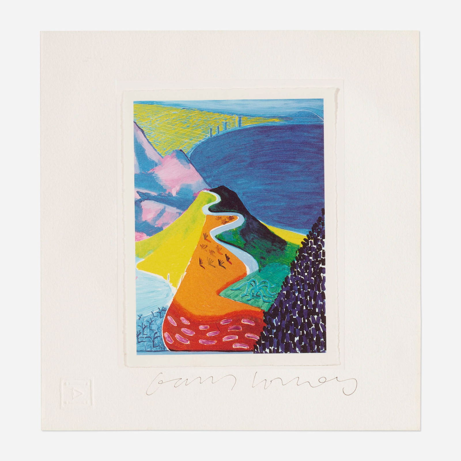 After David Hockney, Malibu (1 of 3)