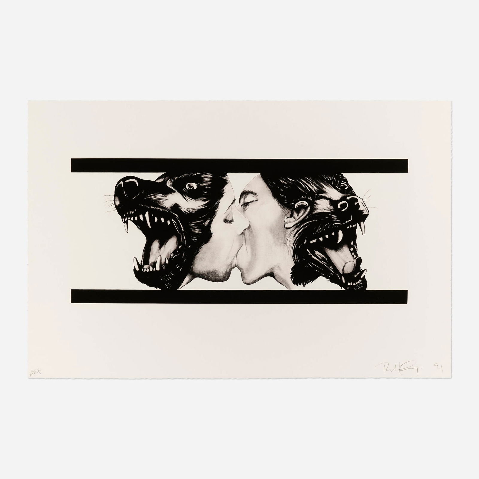 Robert Longo, Strong in Love (1 of 3)