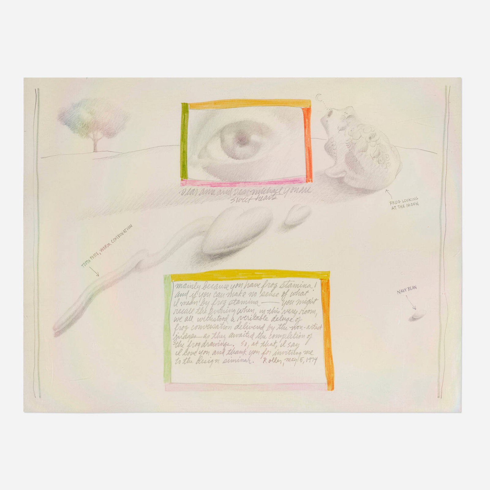 Donald Roller  Wilson, Dear Anne and Dear Michael You Are Sweethearts (1 of 4)