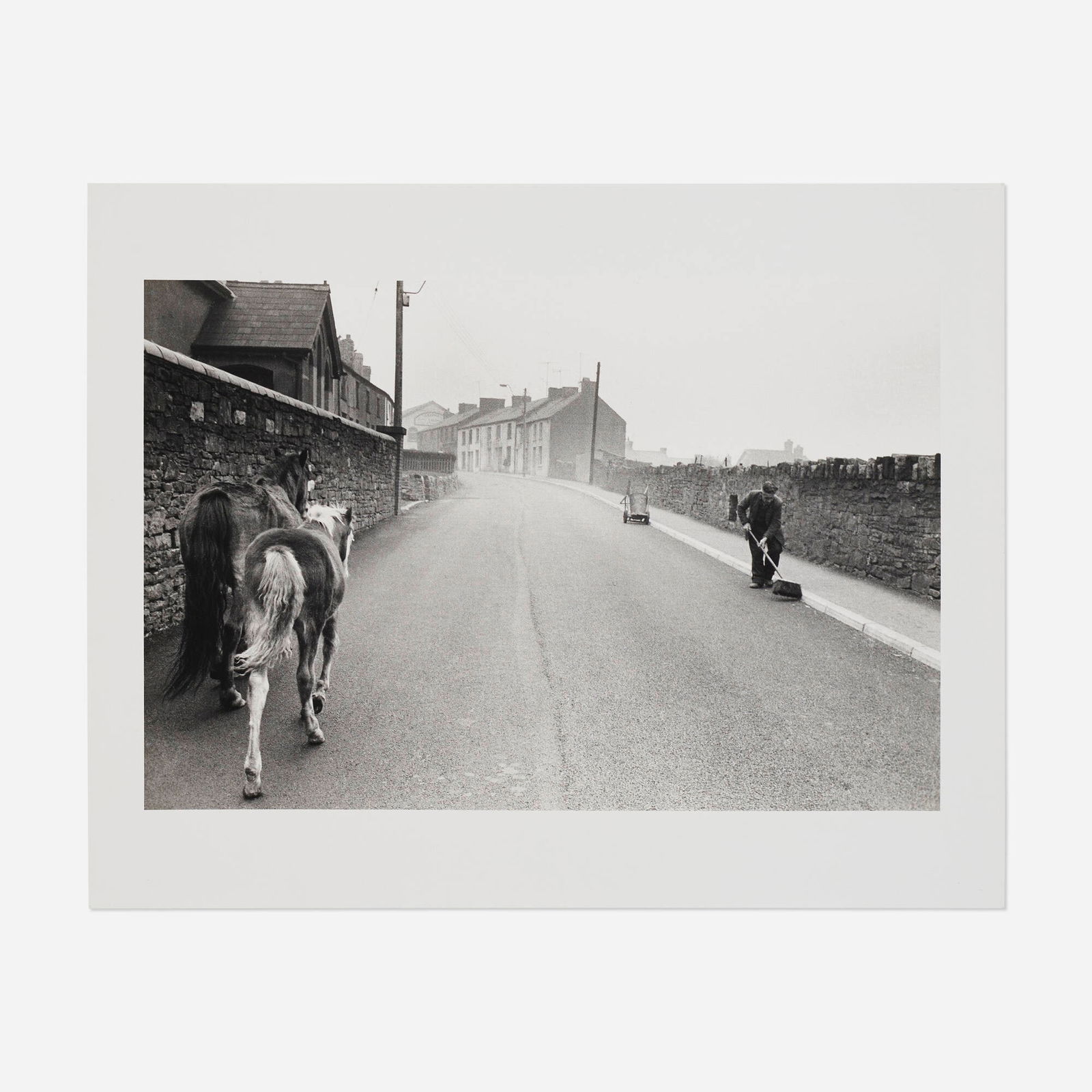 Bruce Davidson, Welsh Miners: Bruce Davidson Welsh Miners 1965 / printed 1982gelatin silver print image: 8 h x 12 w in (20 x 30 cm) sheet: 11 h x 14 w in (28 x 36 cm) Signed and titled to verso 'Welsh Miners Bruce David