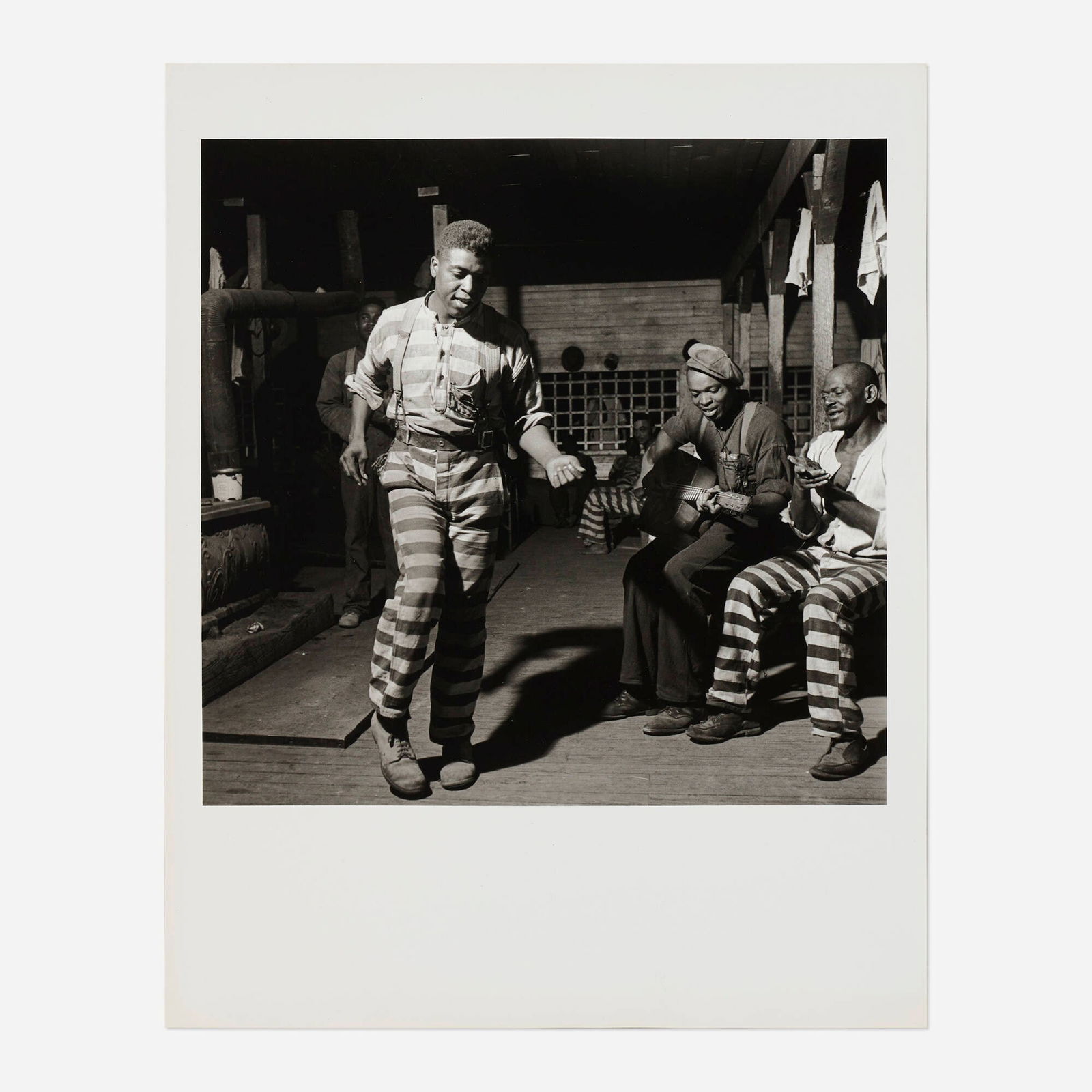 Jack Delano, In the County Jail, Greene County, Georgia: Jack Delano In the County Jail, Greene County, Georgia 1941 / printed latergelatin silver print image: 9.625 h x 9.875 w in (24 x 25 cm) sheet: 14 h x 11 w in (36 x 28 cm) Signed, titled an
