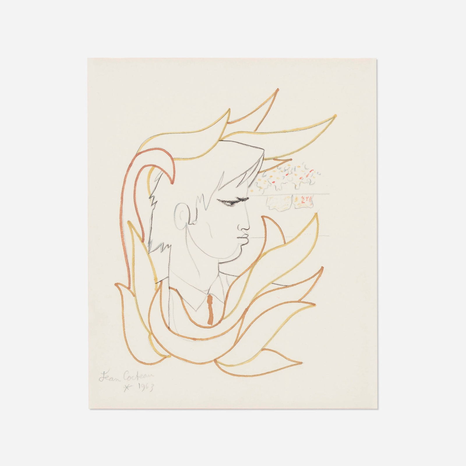 Jean Cocteau, Untitled (Toreador flamboyant) (1 of 4)