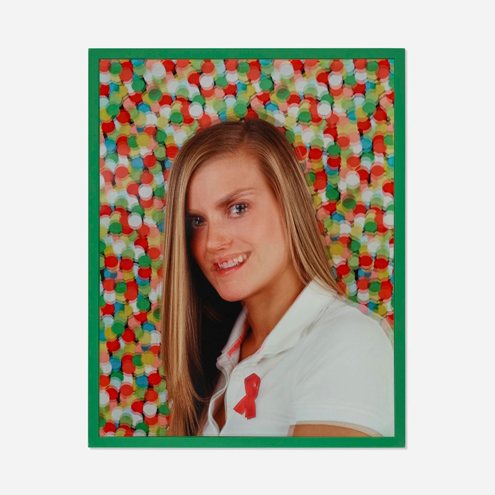 Elad Lassry, Felicia: Elad Lassry Felicia 2008C-print in artist's frame 14.5 h x 11.5 w in (37 x 29 cm) This work is number 2 from the edition 5. Provenance: David Kordansky, Los Angeles | A