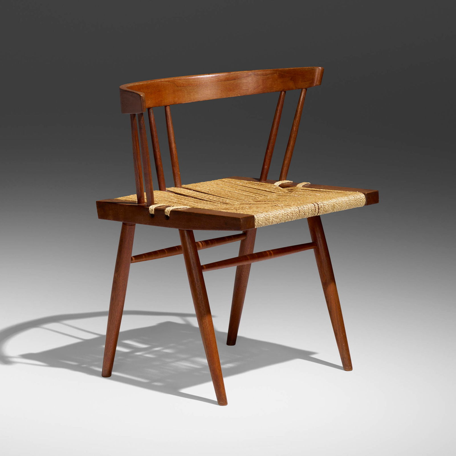 George Nakashima, Grass-Seated chair (1 of 4)