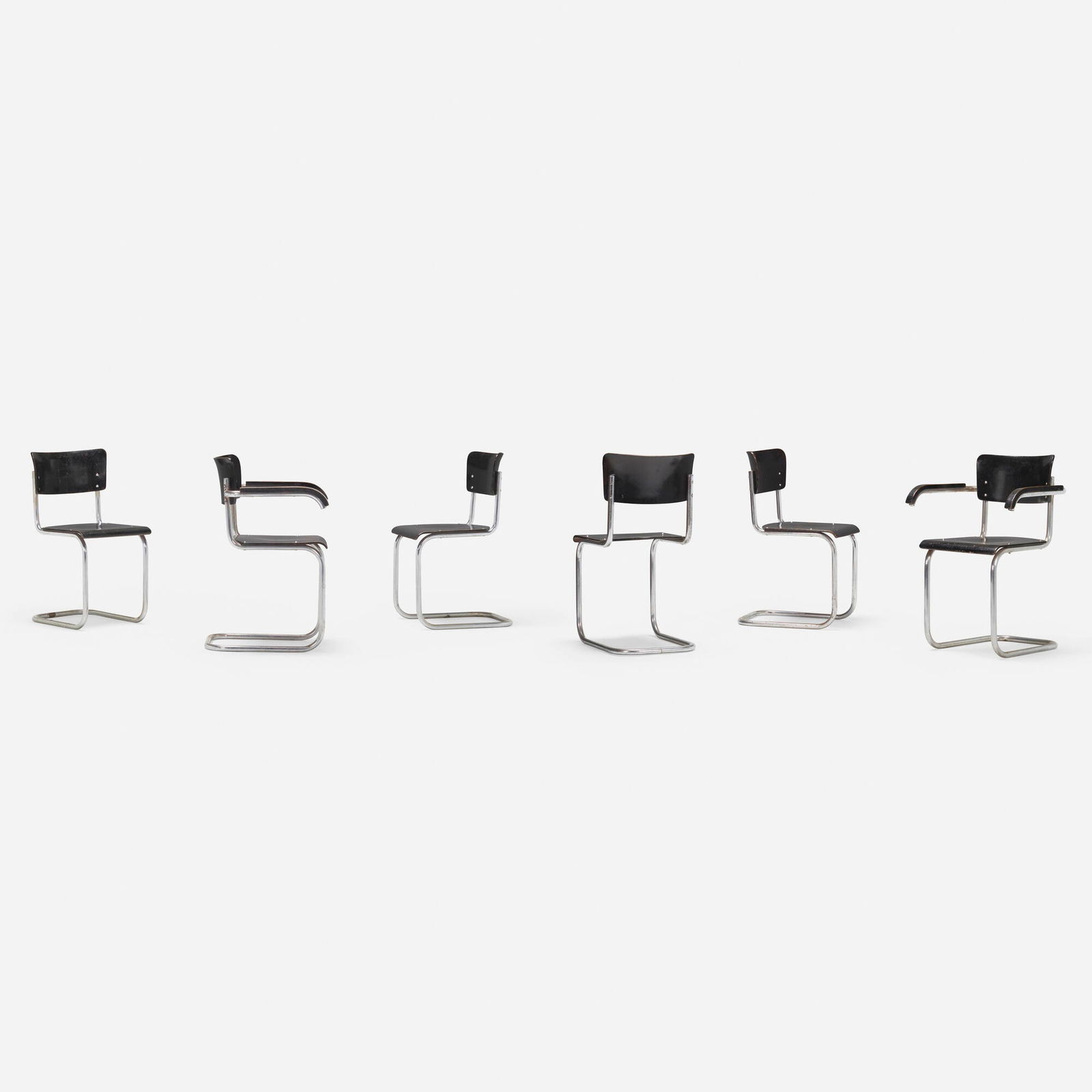 Mart Stam, Chairs, set of six (1 of 4)