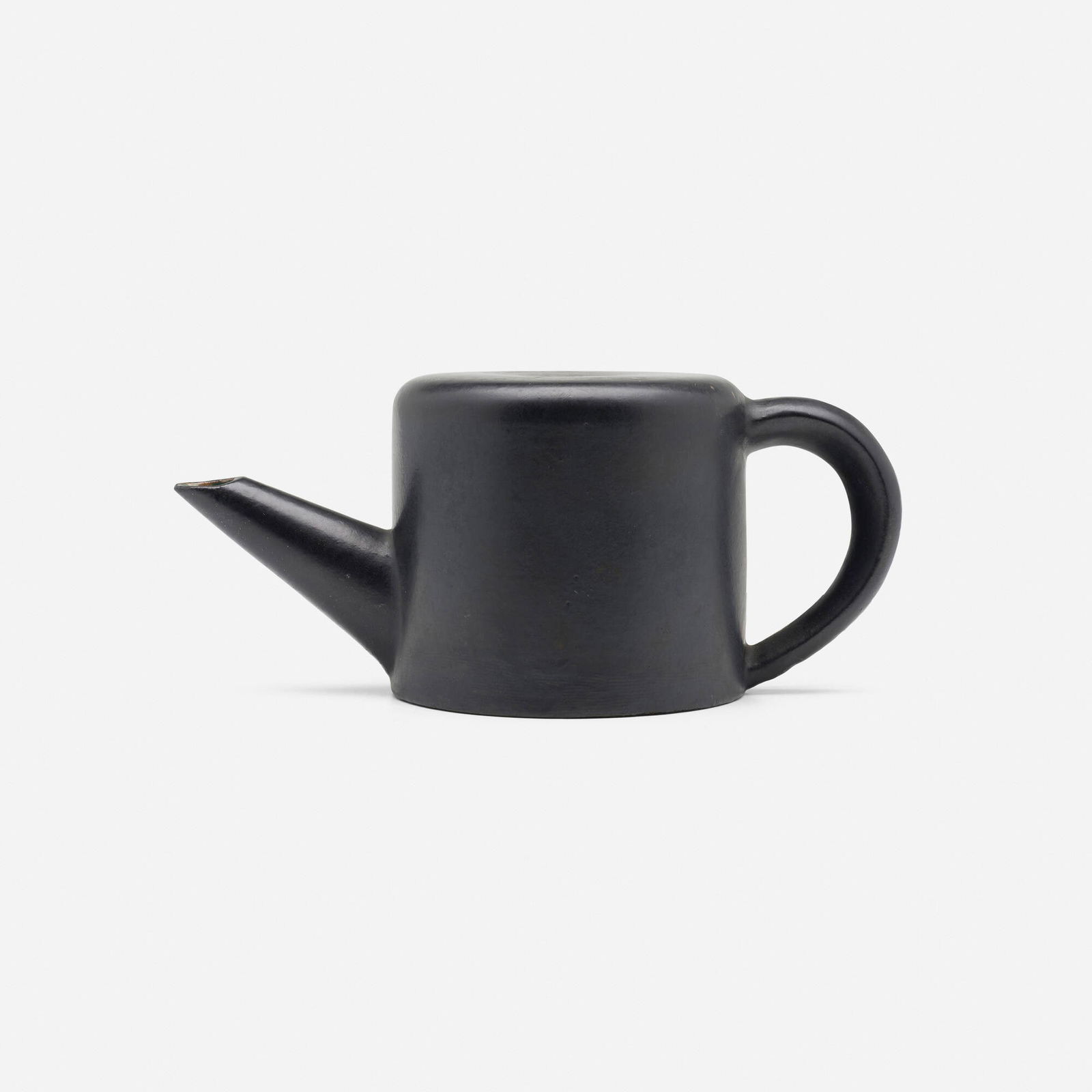 James Lovera, Rare teapot: James Lovera Rare teapot USA, c. 1975glazed stoneware, cork 5.25 h x 12 w x 5.75 d in (13 x 30 x 15 cm) Incised signature to underside 'Lovera'. This work will ship from Ch