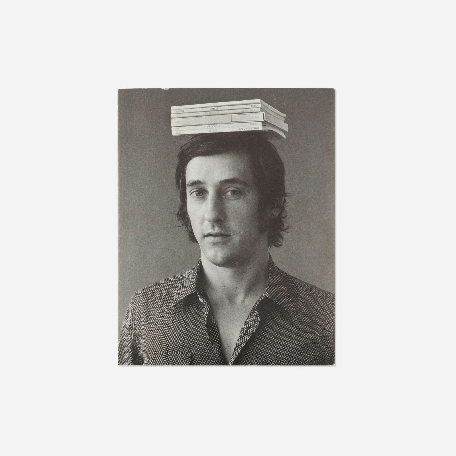 Jerry McMillan, Picturing Ed: Jerry McMillan's Photographs of Ed Ruscha 1958-1972: Jerry McMillan Picturing Ed: Jerry McMillan's Photographs of Ed Ruscha 1958-1972 2004offset lithograph in bound book 7 h x 5.5 w x .25 d in (18 x 14 x 1 cm) This work from the first edition of