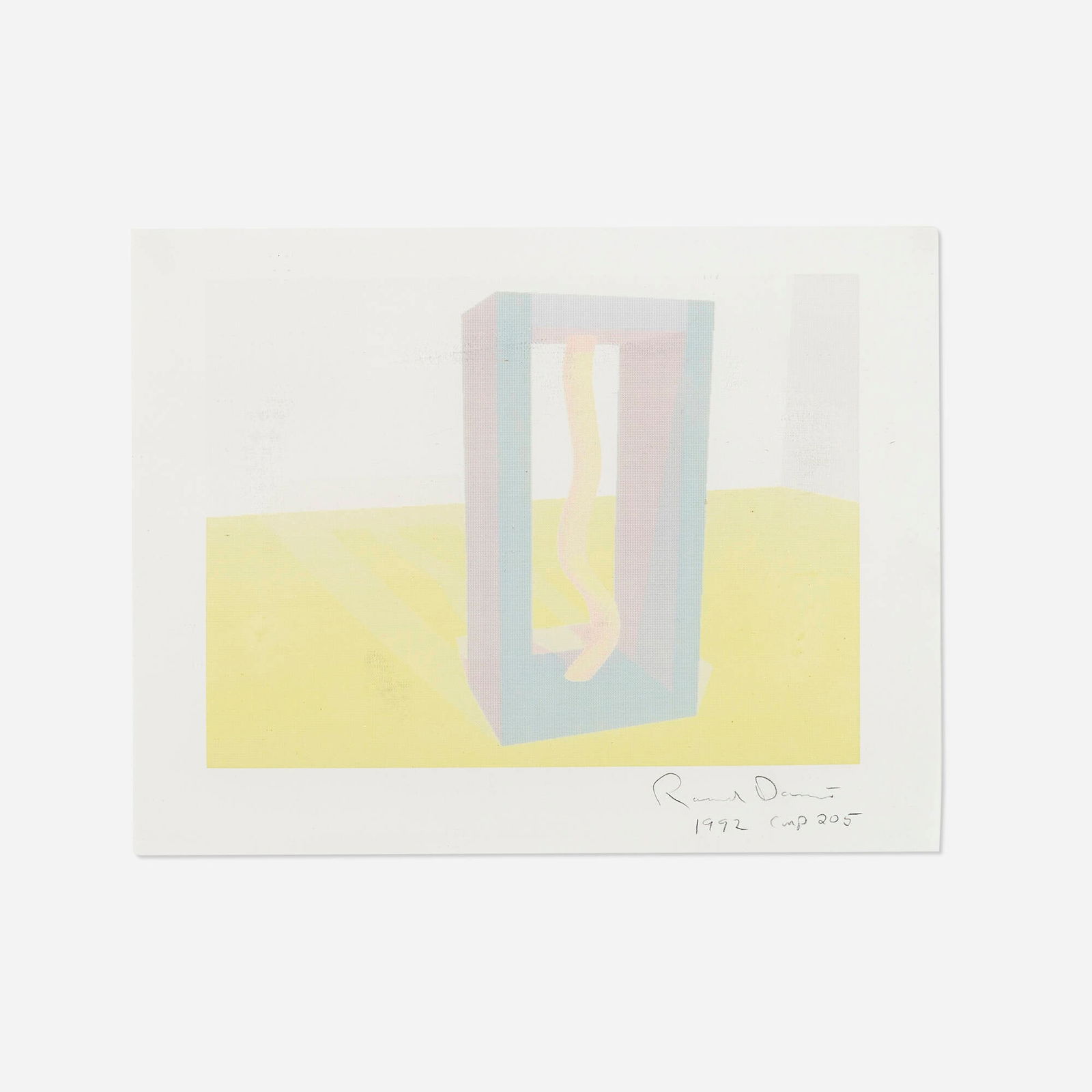 Ronald Davis, Untitled (1 of 4)