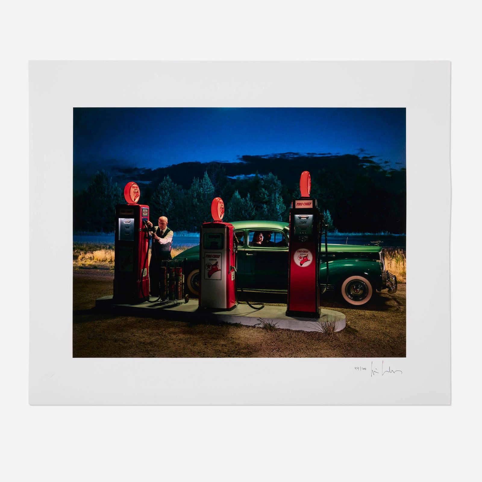 Wim Wenders, Gas Station (from Two Or Three Things I Know About Edward