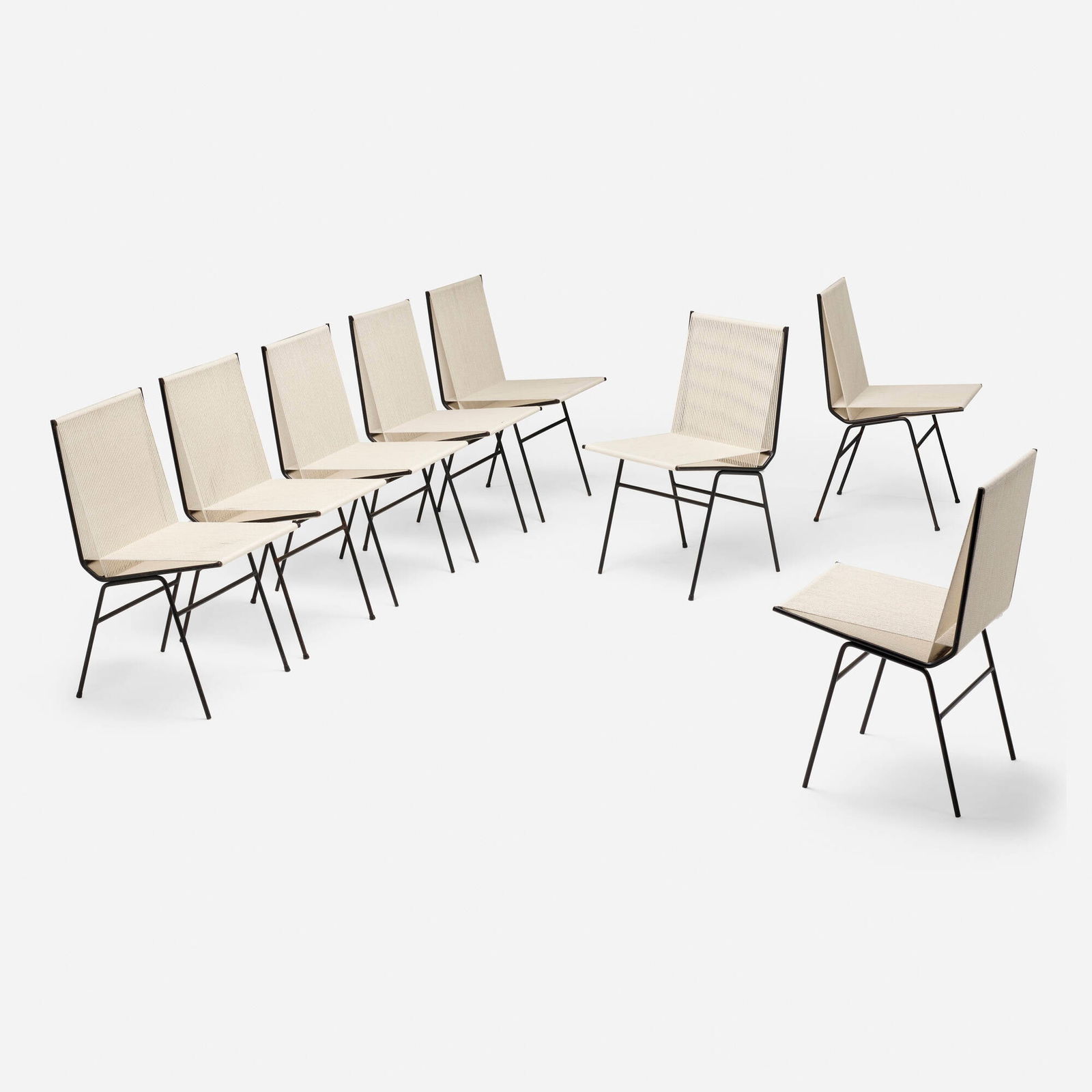 Allan Gould, Dining chairs, set of eight (1 of 6)